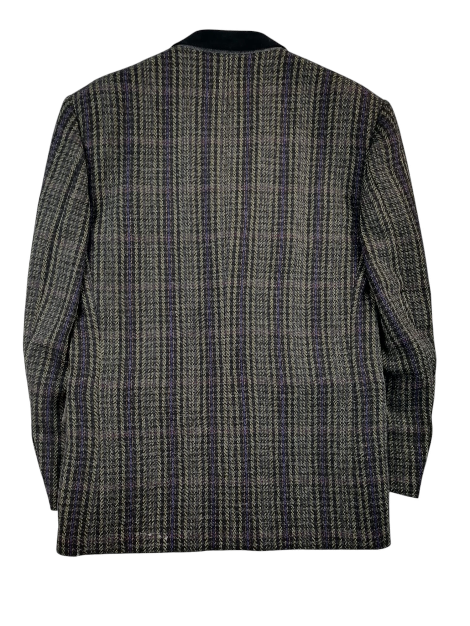 Lancio giacca lana vergine IT 50 — dettaglio sartoriale — IlBotteghino