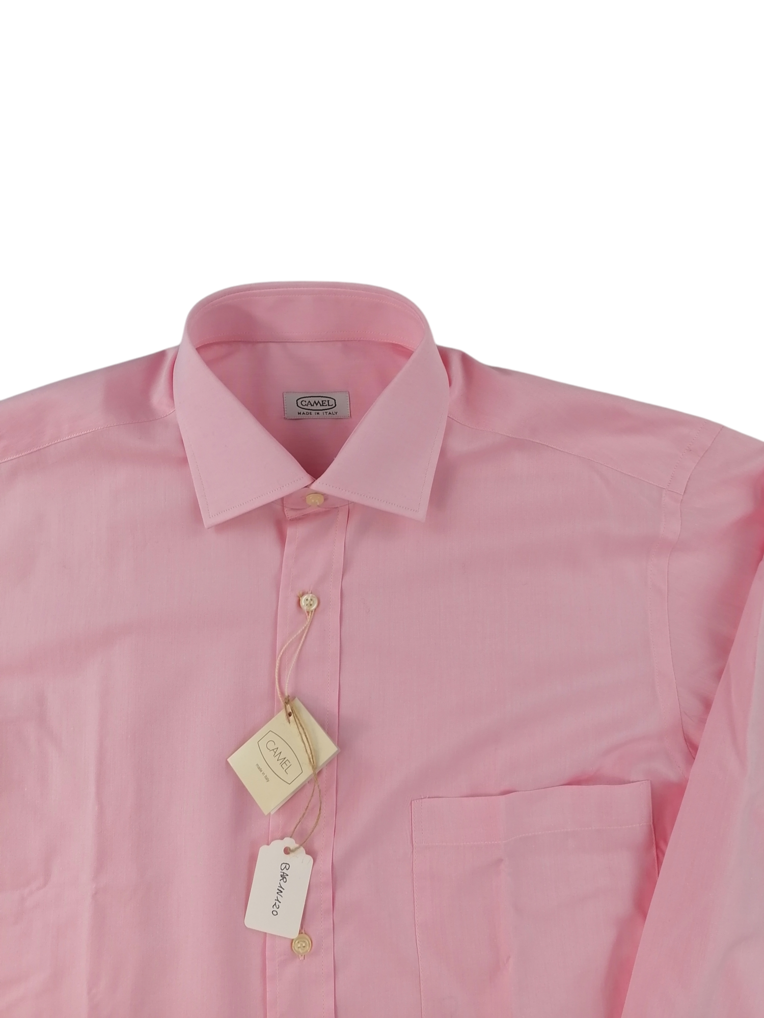 Camel camicia cotone — archivio moda — IlBotteghino