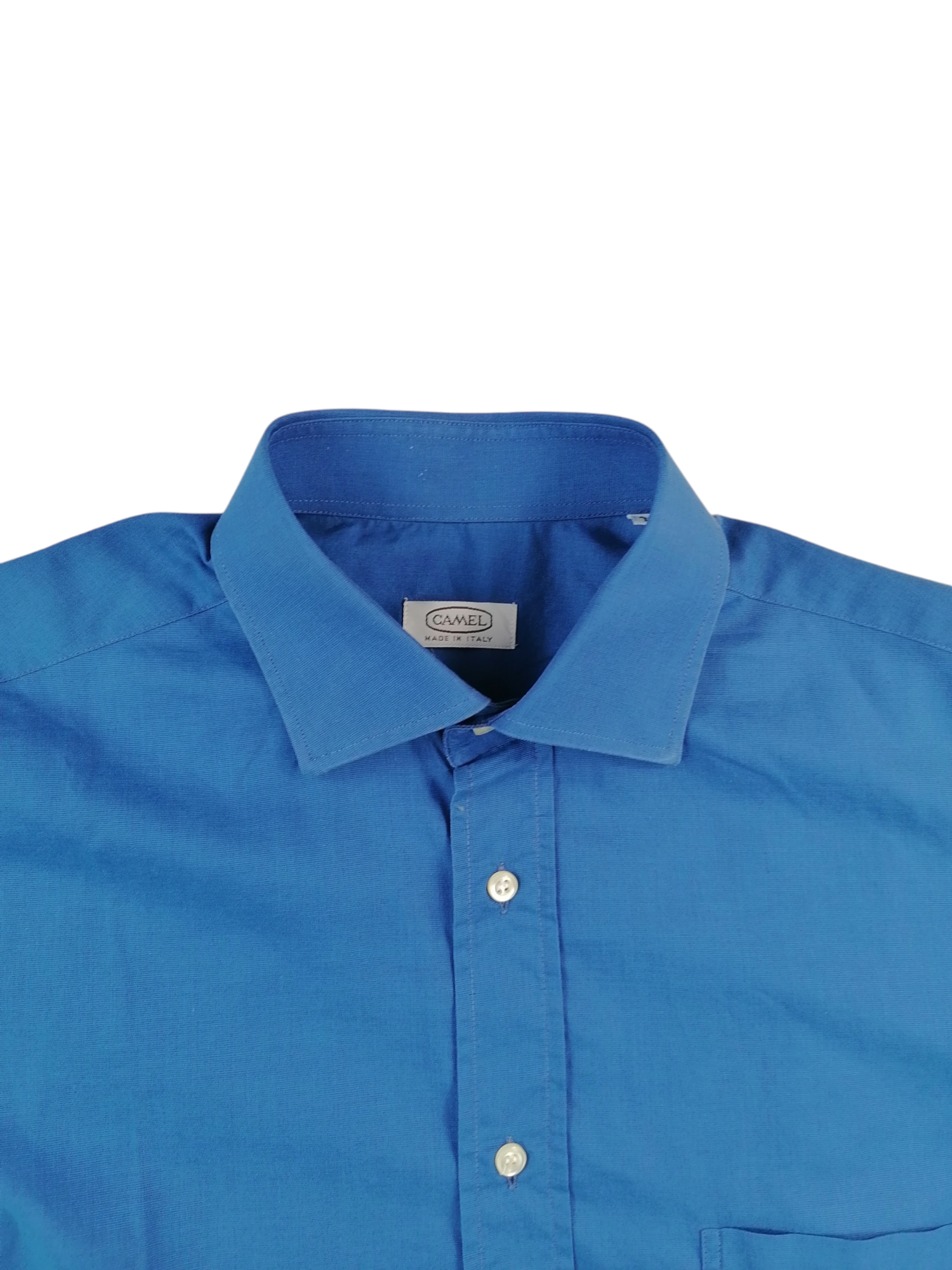 Camel camicia — dettaglio colletto — IlBotteghino