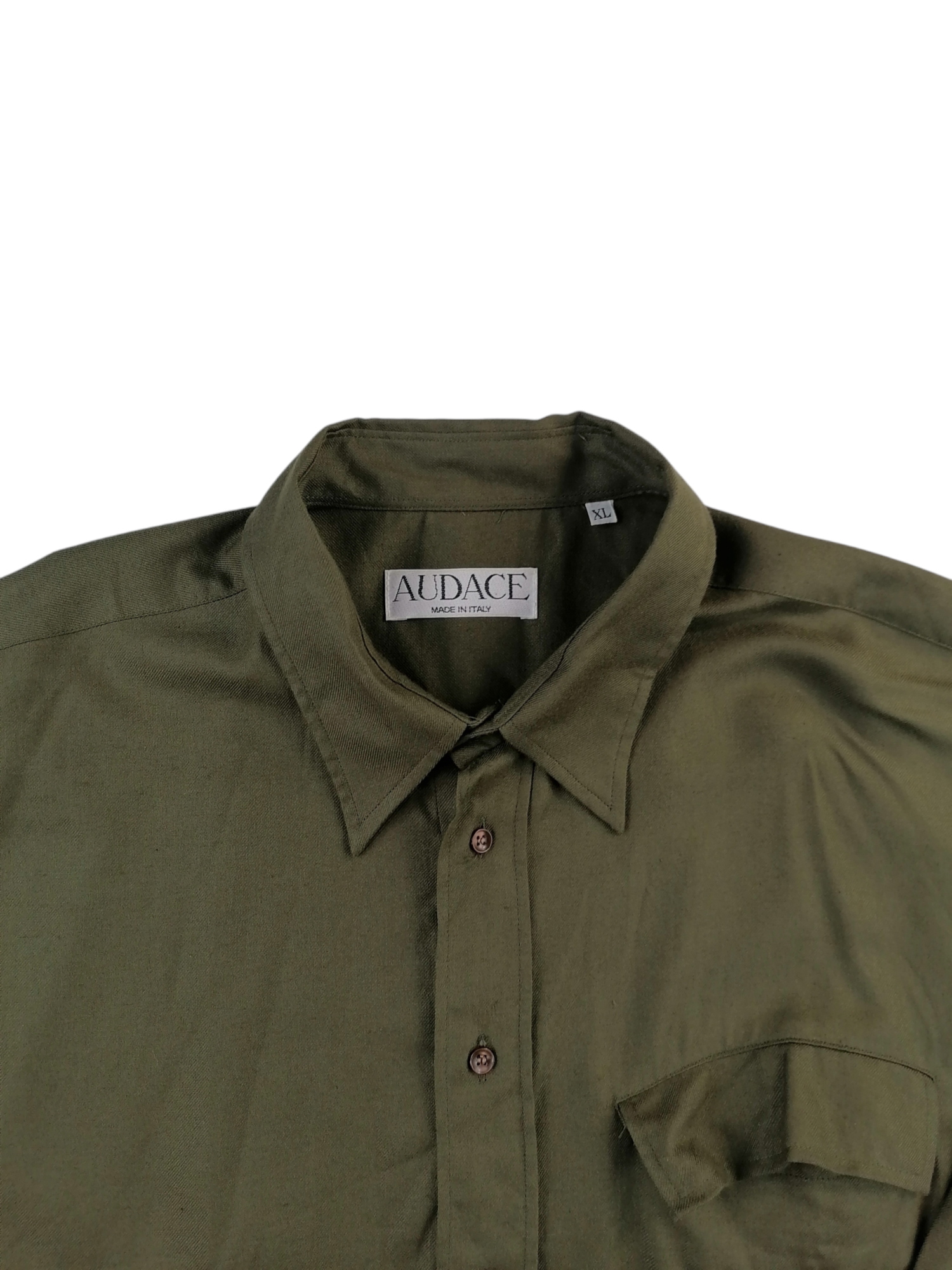 Audace camicia XL — dettaglio colletto — IlBotteghino