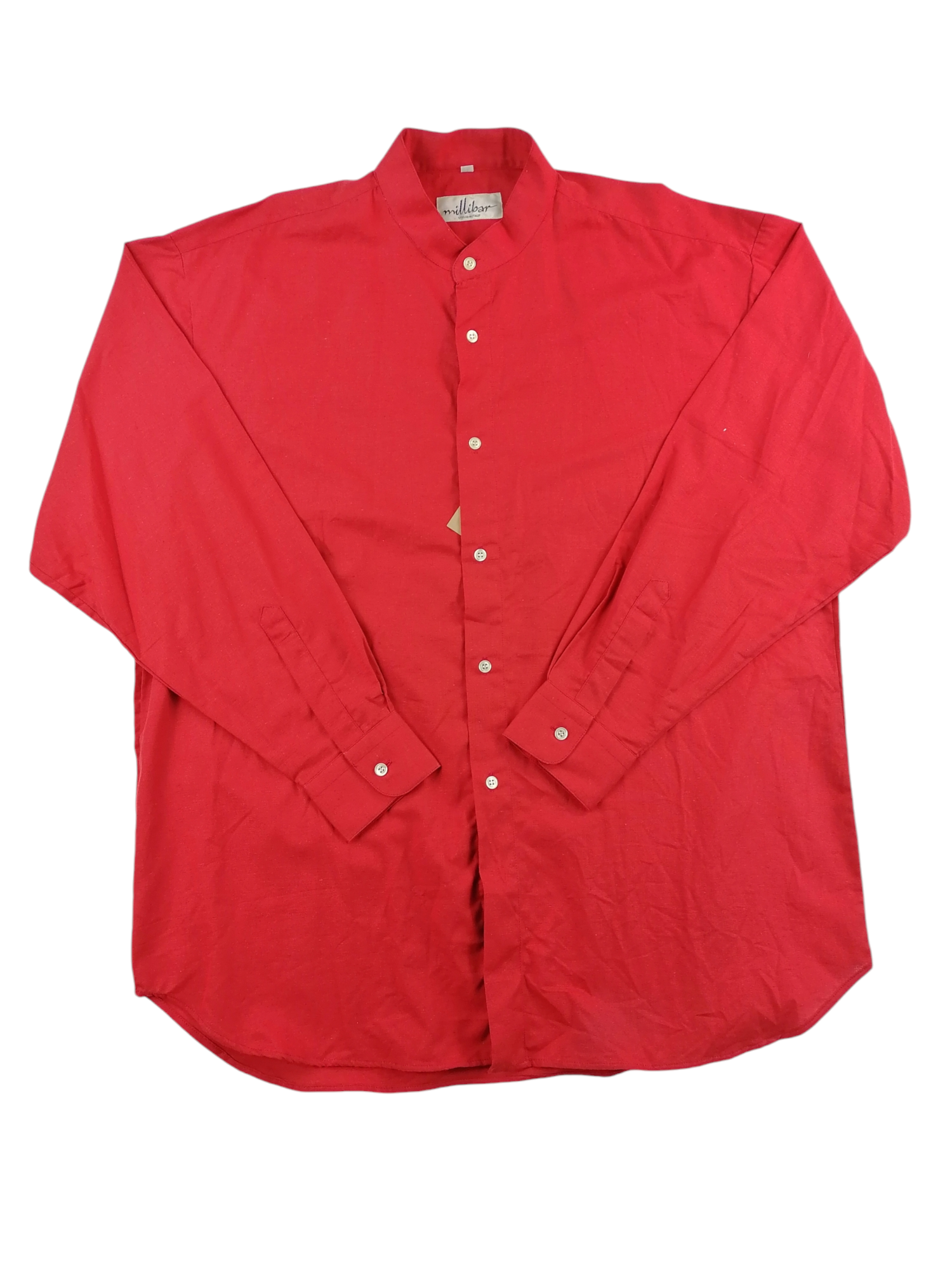 Camicia Millibar cotone e lino, taglie S e XL — IlBotteghino