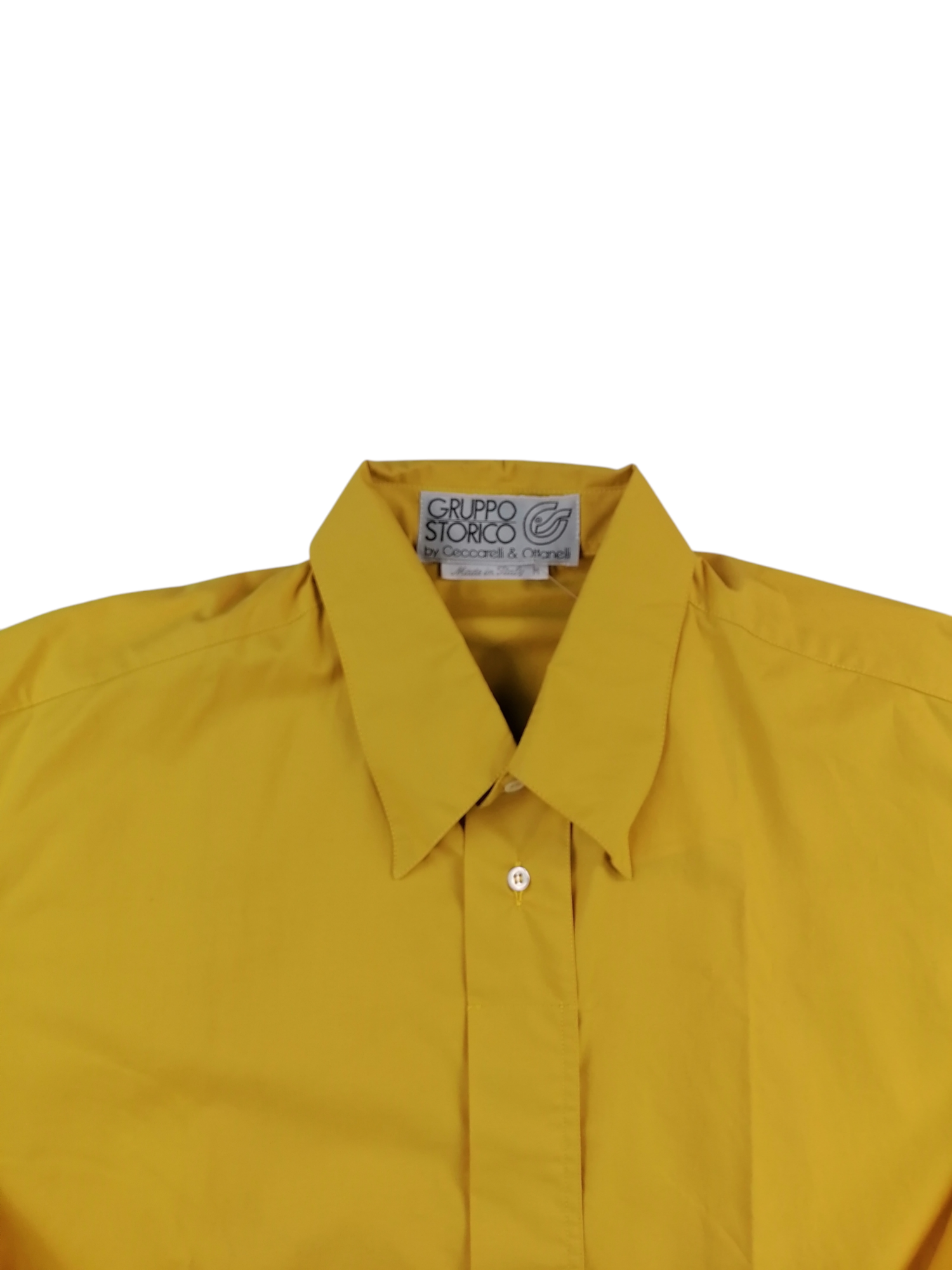 Gruppo Storico camicia cotone — dettaglio colletto — IlBotteghino
