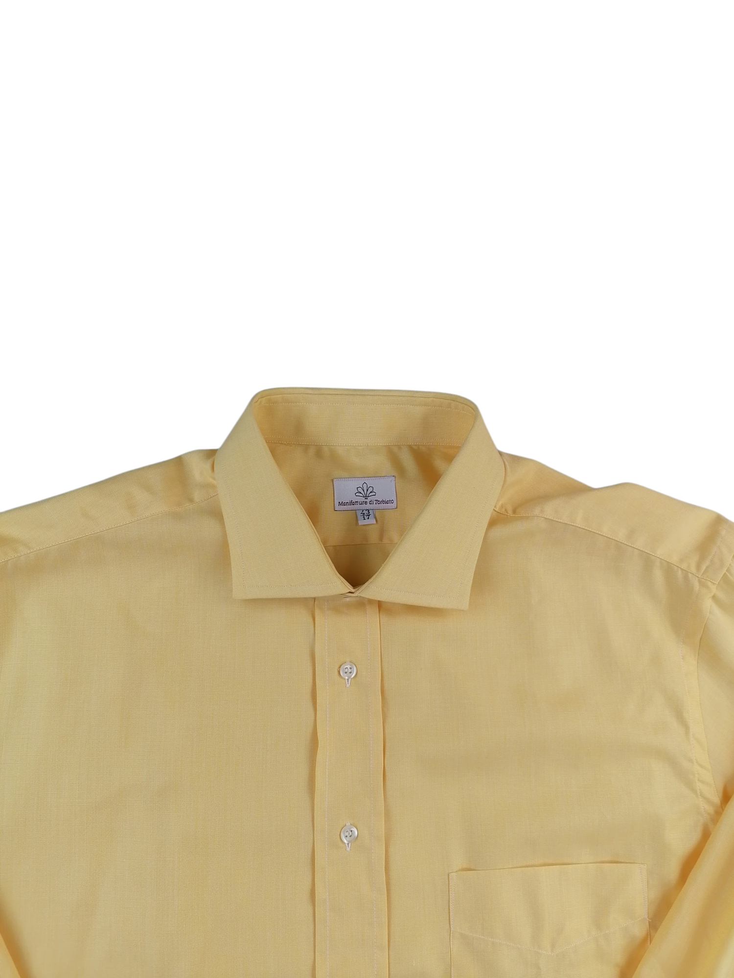 Manifatture di Torbiato camicia 43 — puro cotone — IlBotteghino