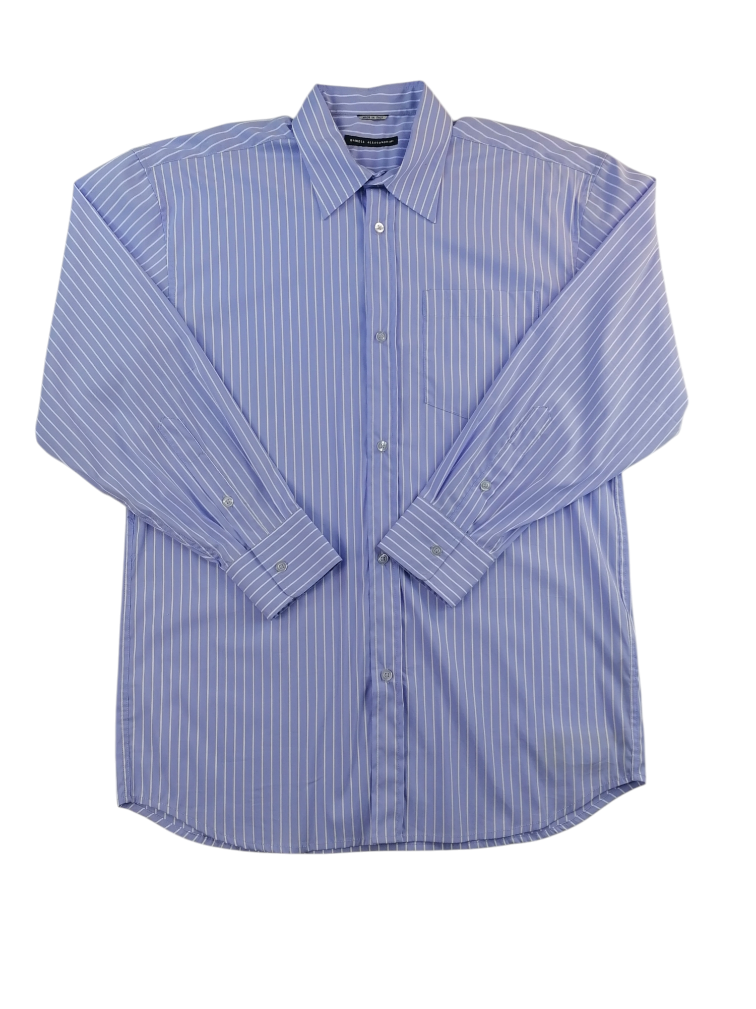 Camicia Daniele Alessandrini cotone e nylon, taglia M — IlBotteghino