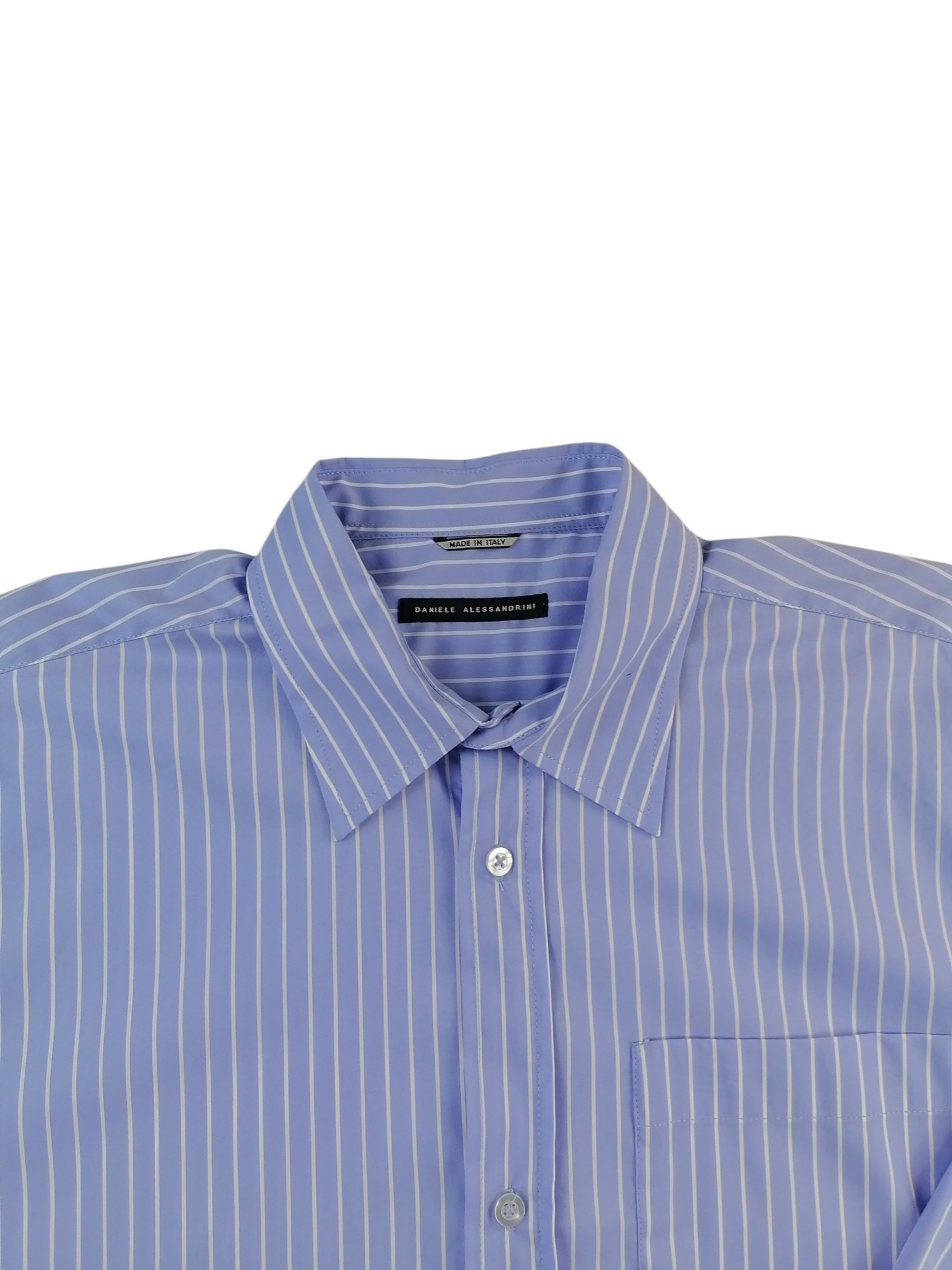 Daniele Alessandrini camicia M — dettaglio colletto — IlBotteghino
