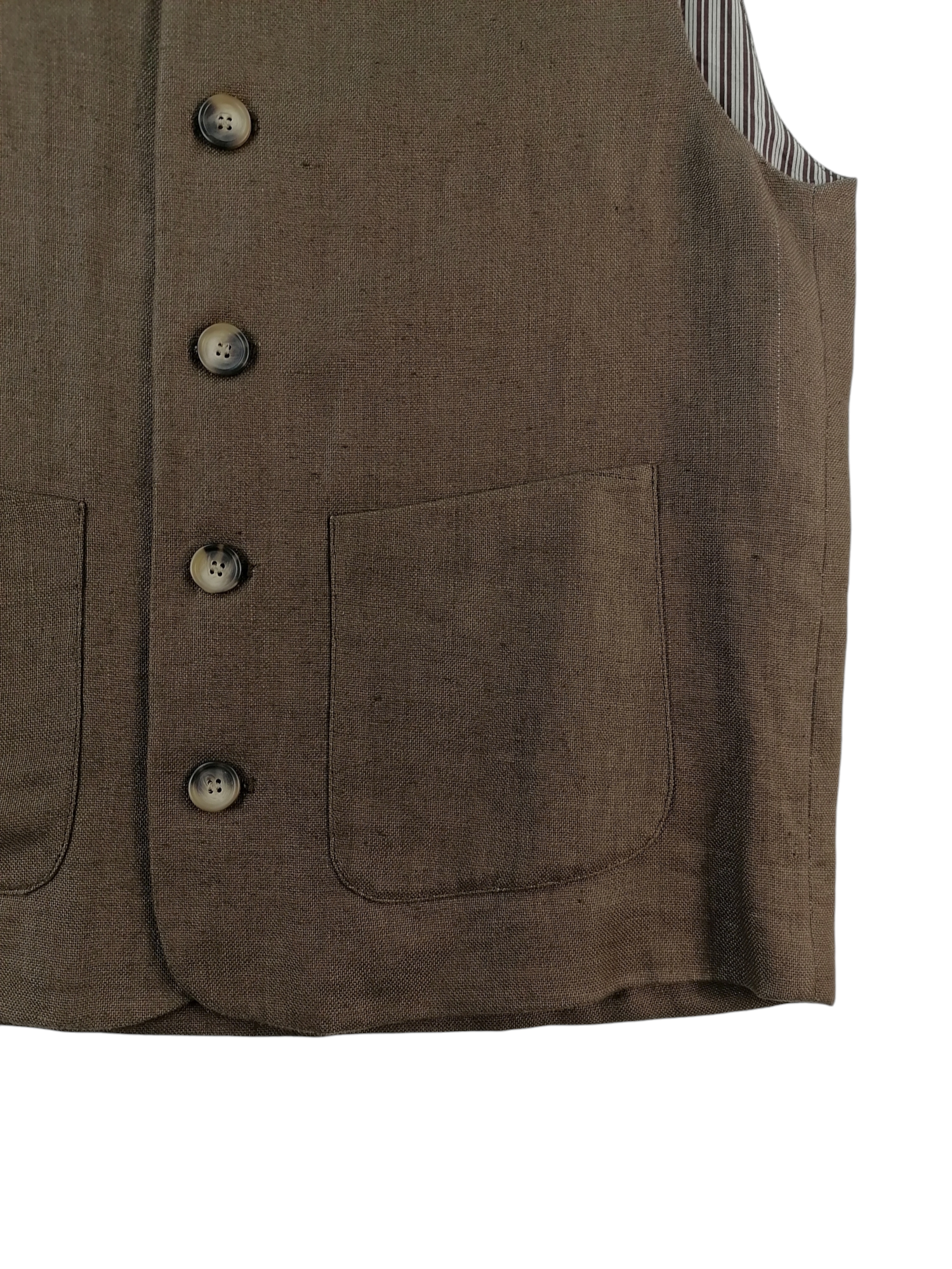 Trussardi Action gilet — puro lino — IlBotteghino