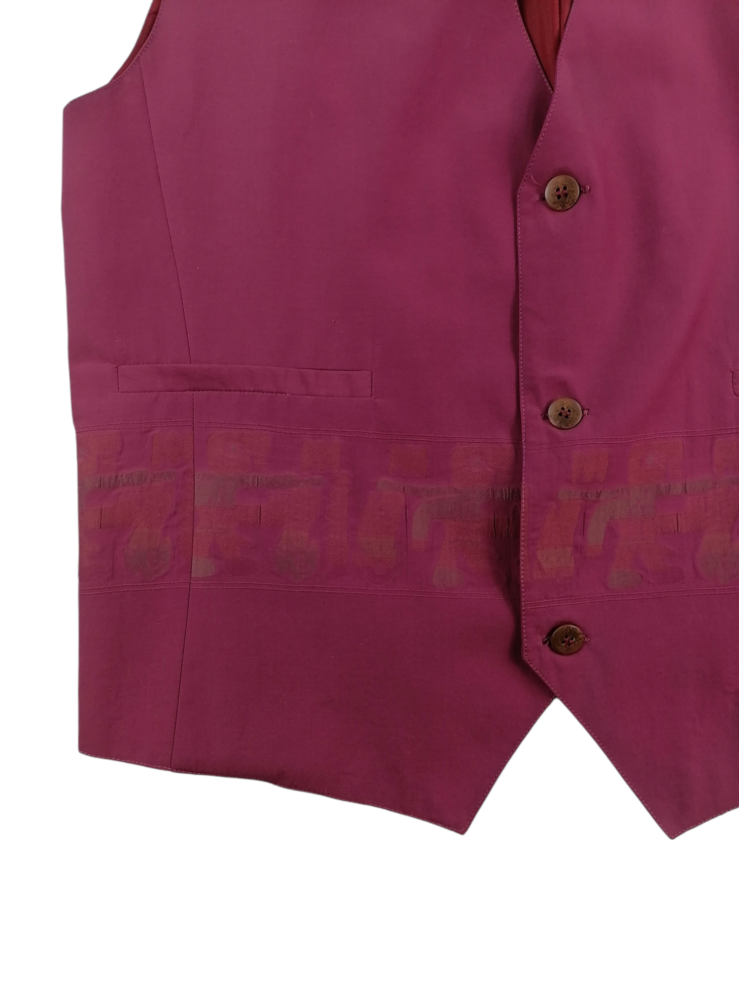 Greasly gilet — viscosa e cotone — IlBotteghino