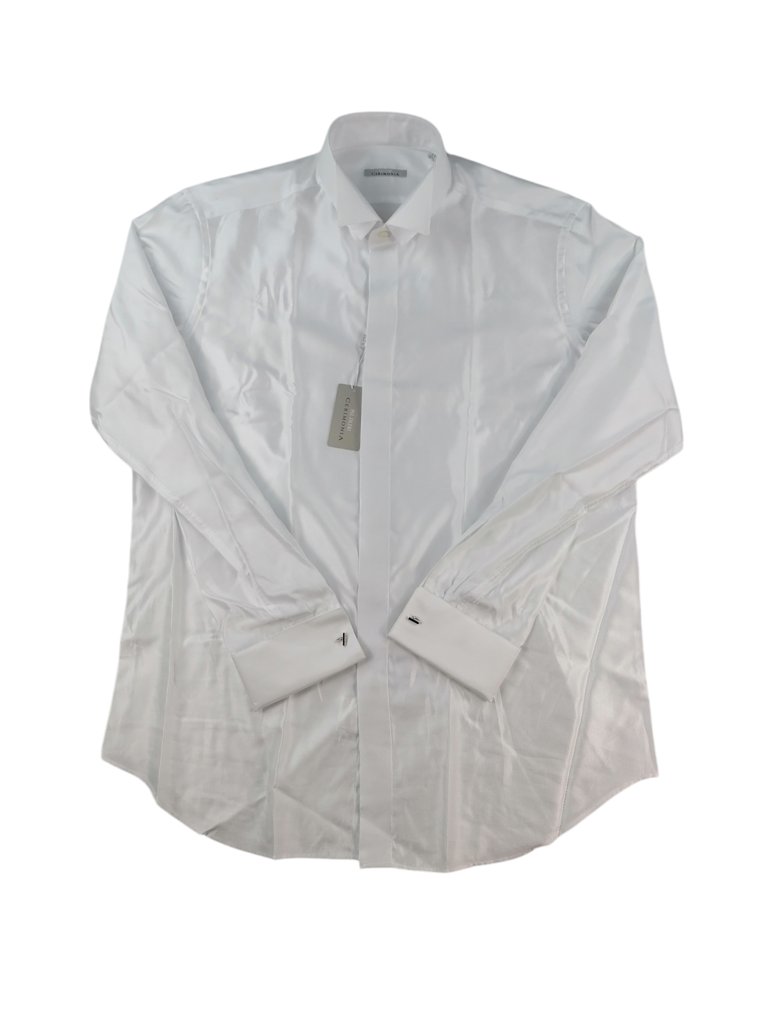 Camicia Palzieri Cerimonia bianca, taglia 44 — IlBotteghino