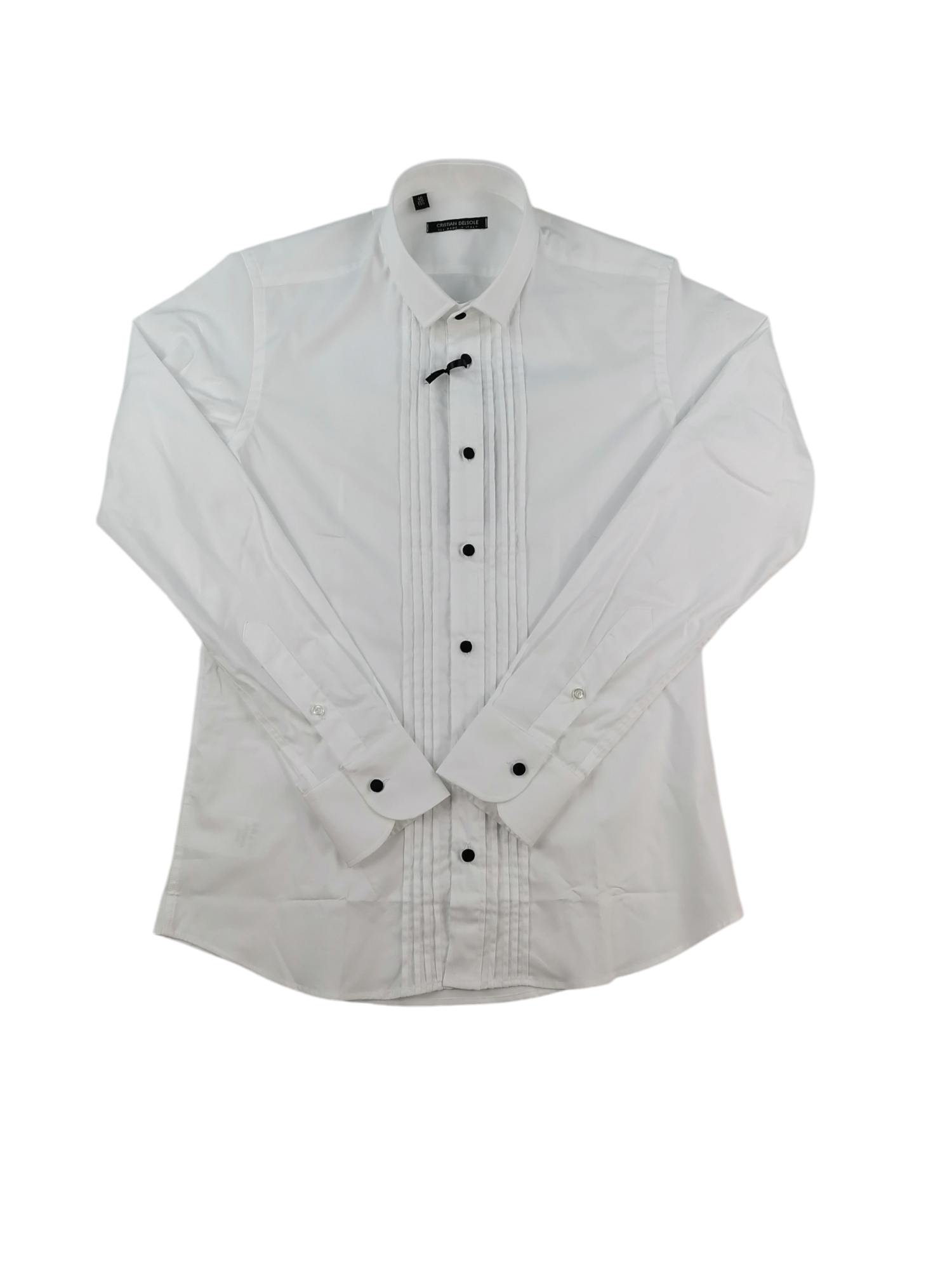 Camicia Cristian Delsole bianca, taglia 40 — IlBotteghino