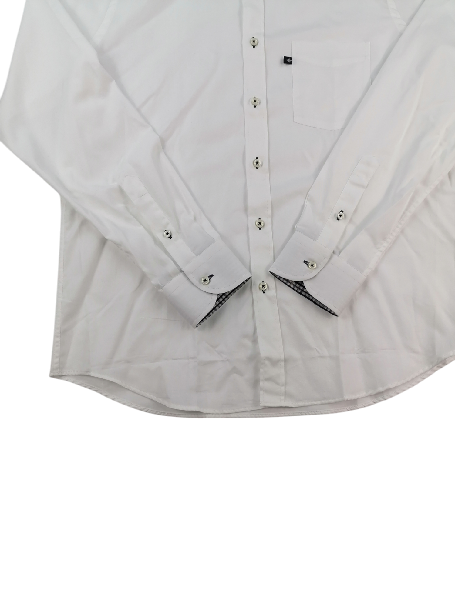 Blusalina camicia bianca — dettaglio colletto — IlBotteghino