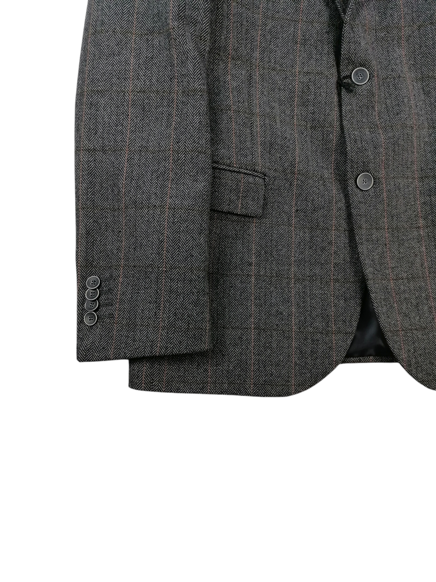 Fausto Moda giacca — dettaglio sartoriale — IlBotteghino
