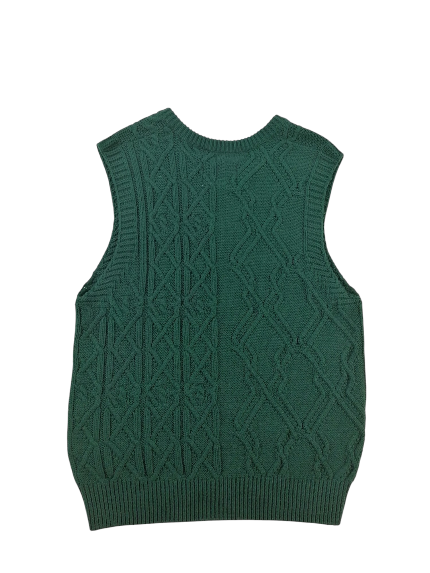 Arte gilet in maglia — dettaglio maglia — IlBotteghino