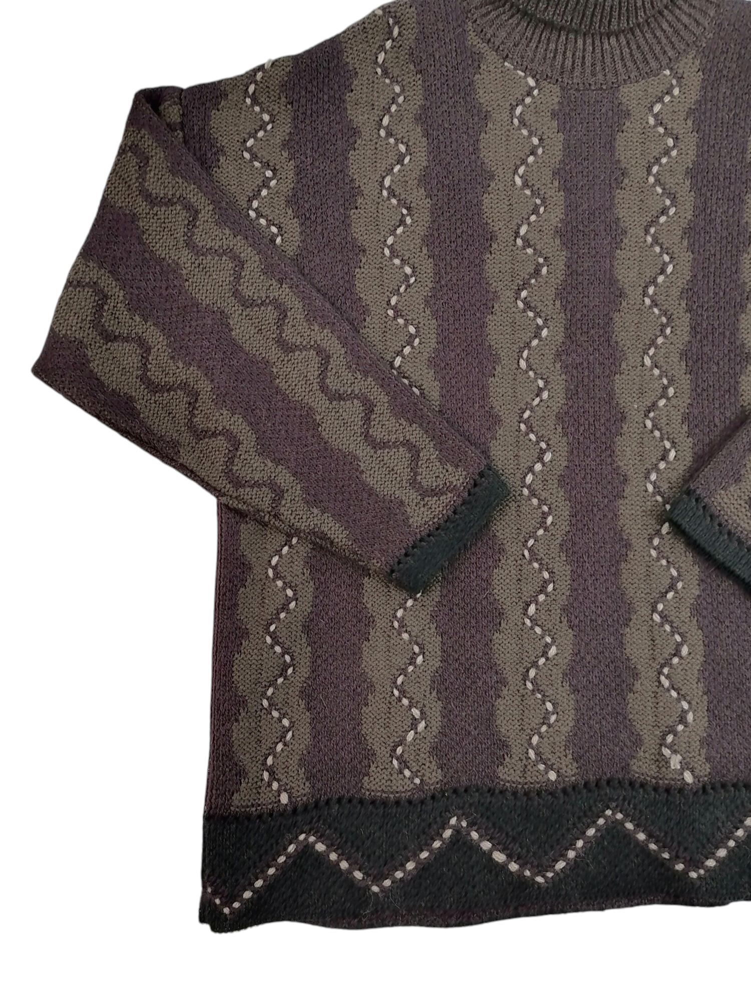 Maglione Misteri del Cerchio lana e alpaca, taglie IT 48 e IT 50 — IlBotteghino