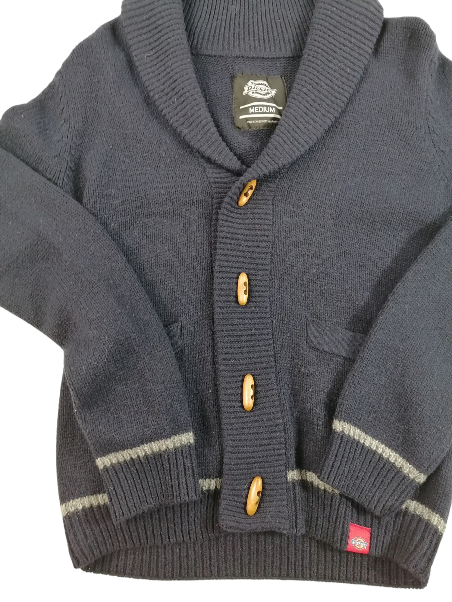 Dickies cardigan — dettaglio maglia — IlBotteghino