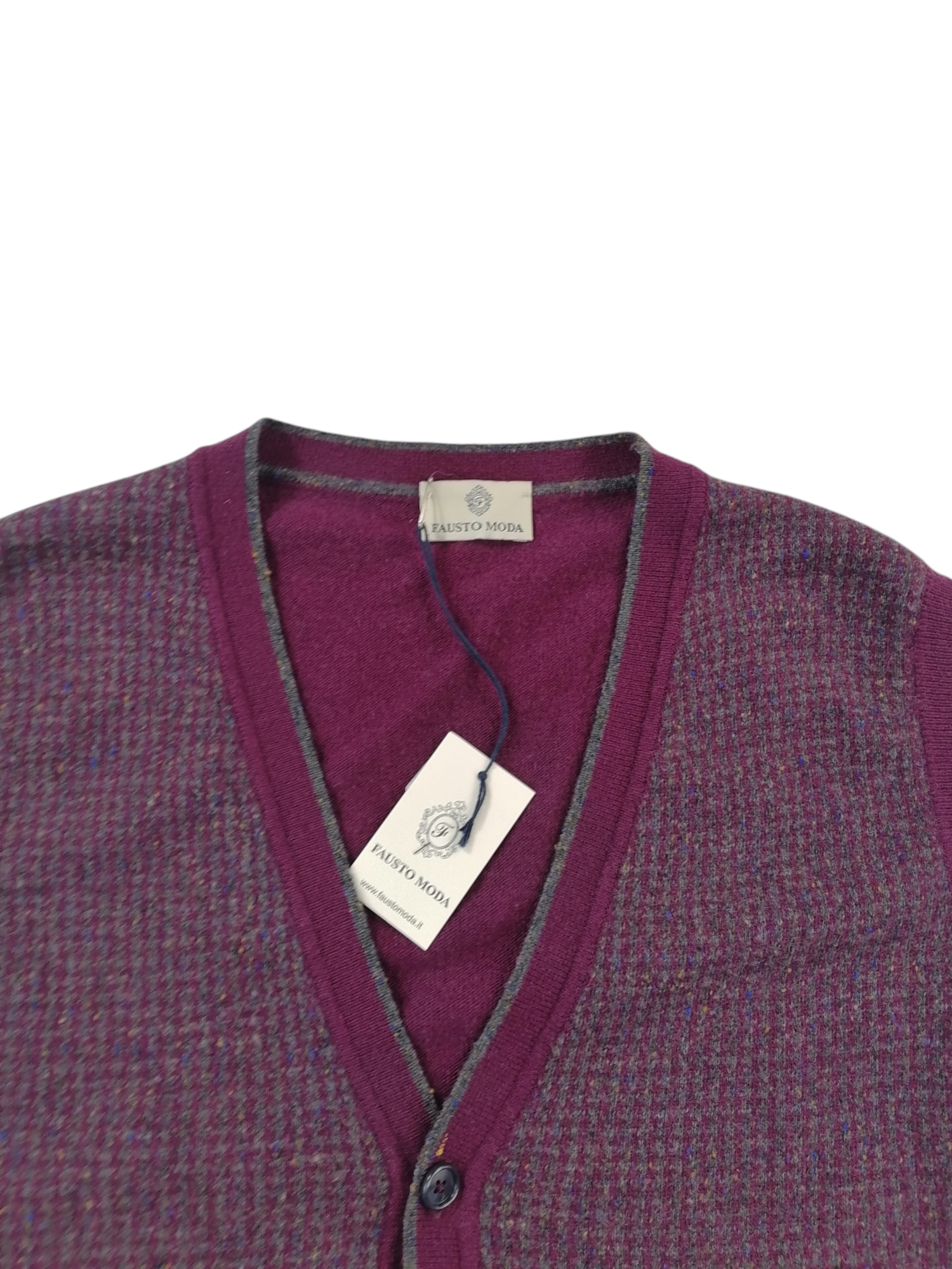 Fausto Moda gilet — lana e cachemire — IlBotteghino