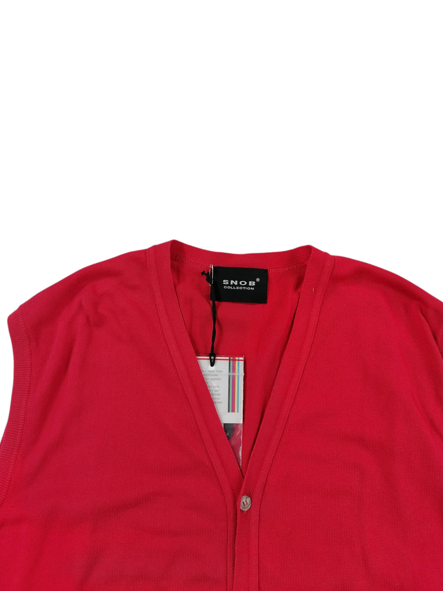 Snob Collection gilet — puro cotone — IlBotteghino