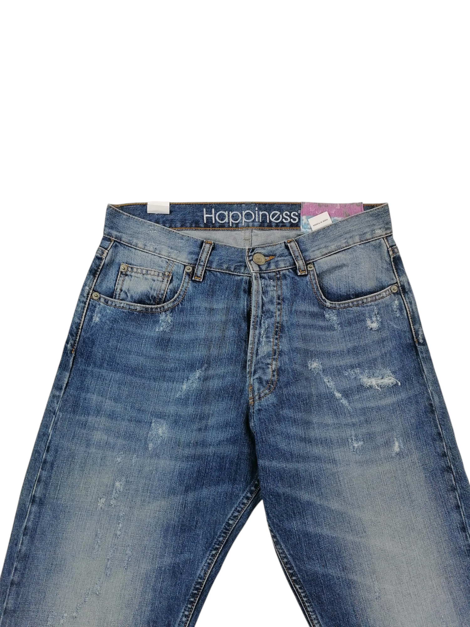 Happiness jeans — puro cotone — IlBotteghino