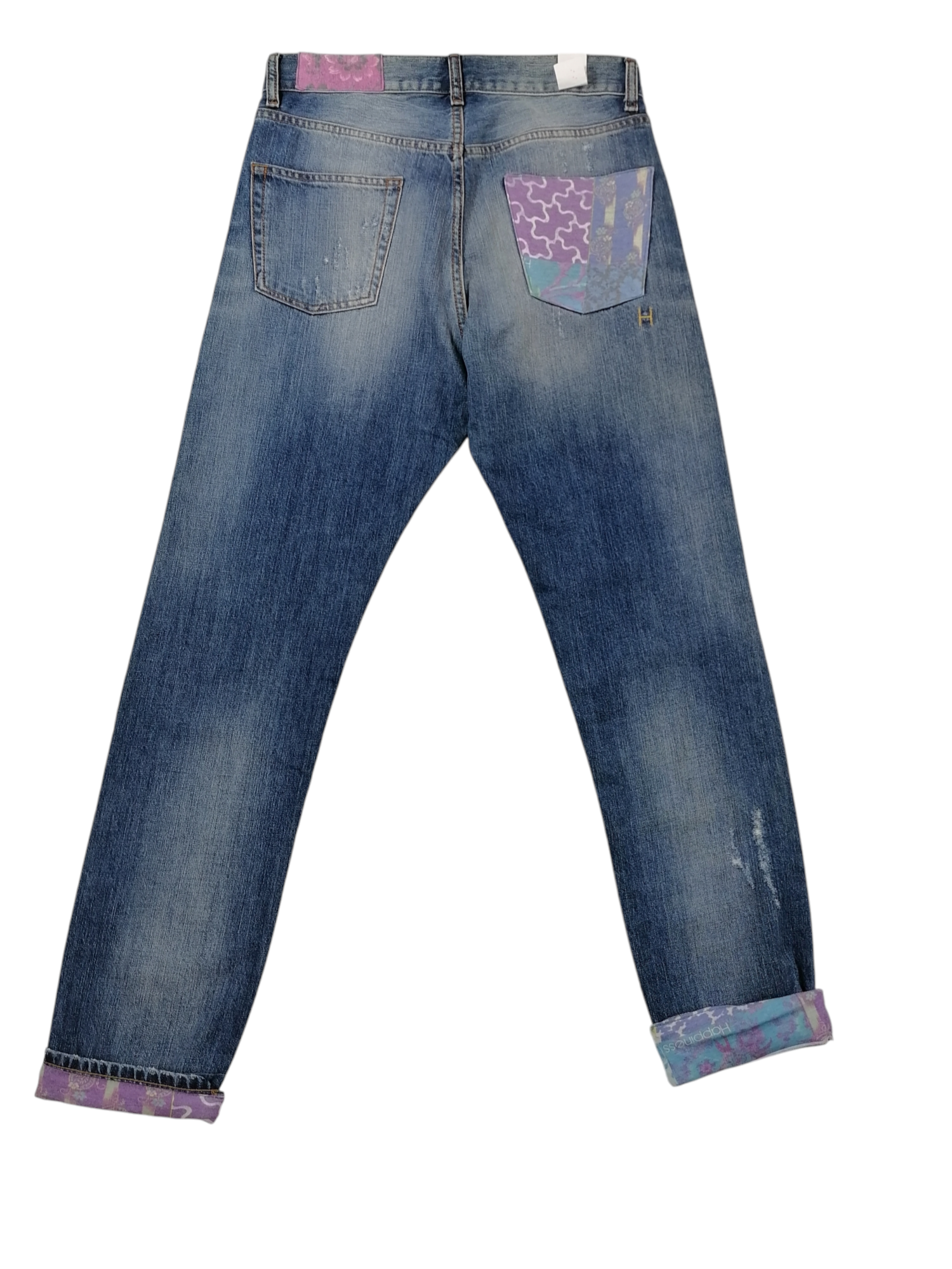 Happiness jeans — dettaglio tasca — IlBotteghino