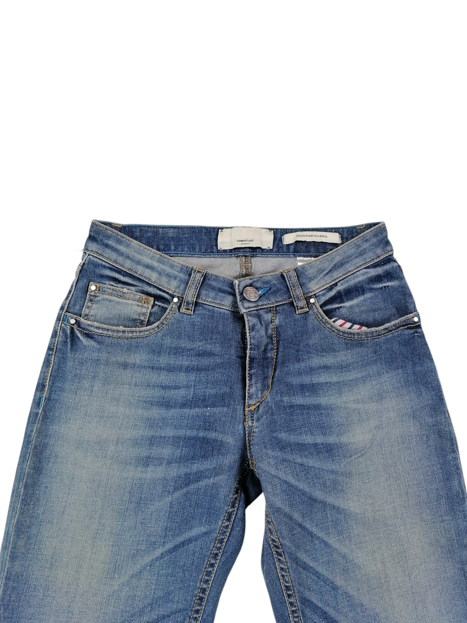 Camouflage jeans — Made in Italy — IlBotteghino