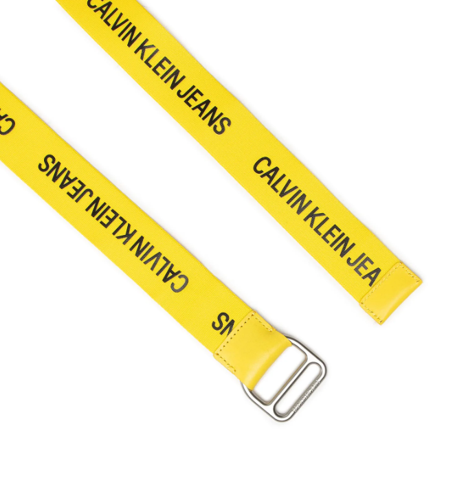 Calvin Klein cintura gialla — pezzo unico d'archivio — IlBotteghino