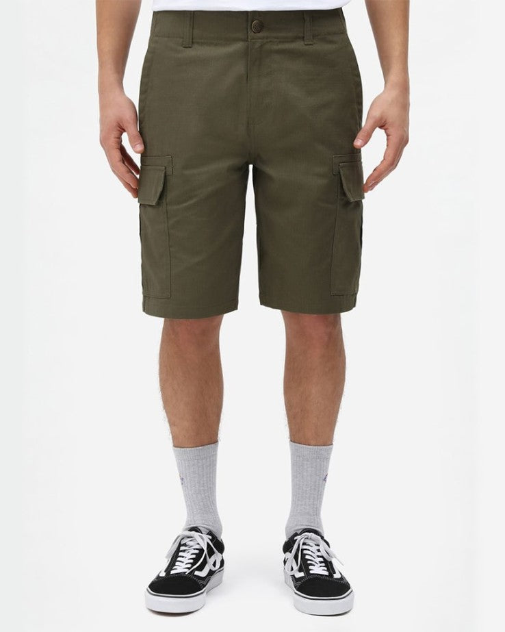 Dickies short cargo verde oliva — pezzo unico d'archivio — IlBotteghino