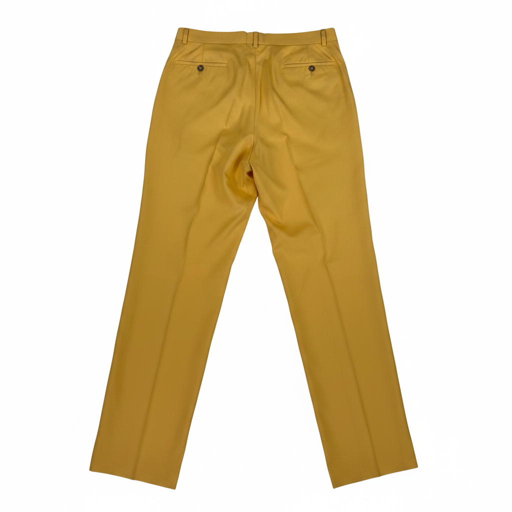 Gino Sartore pantalone — puro cotone giallo — IlBotteghino
