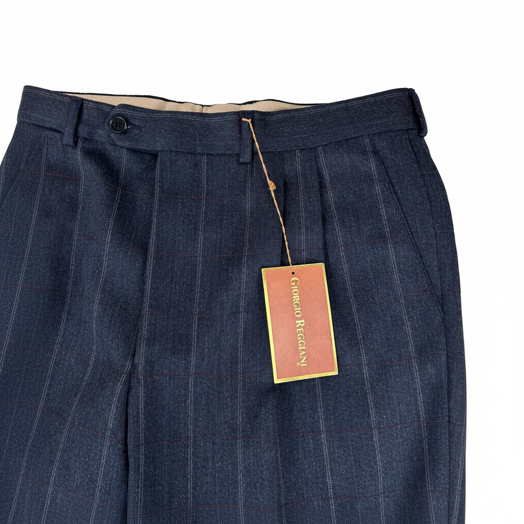 Giorgio Reggiani pantalone gessato — Made in Italy — IlBotteghino