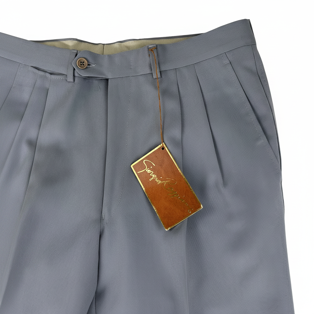 Giorgio Reggiani pantalone grigio perla — Made in Italy — IlBotteghino