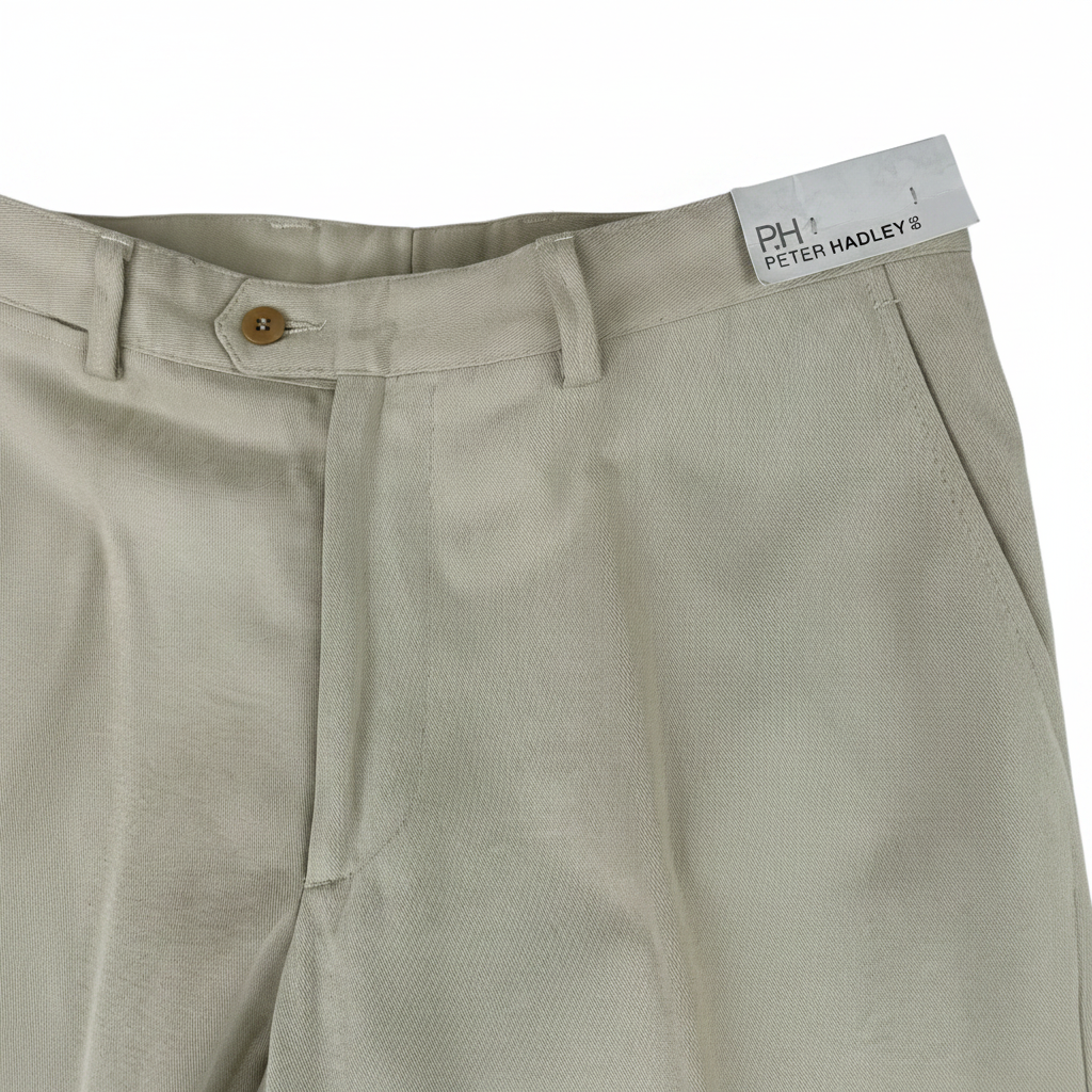 Peter Hadley pantalone beige — Made in Italy — IlBotteghino