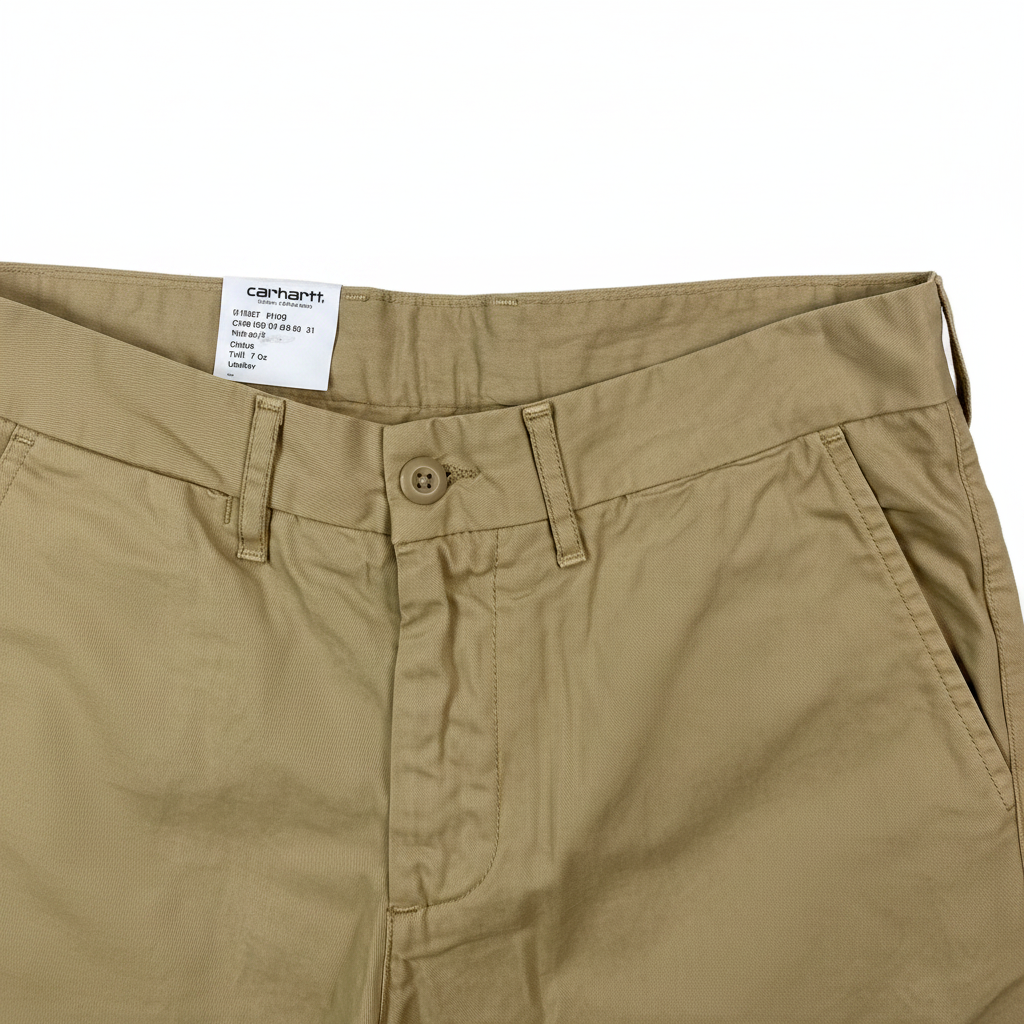 Carhartt Johnson short — dettaglio tasche — IlBotteghino