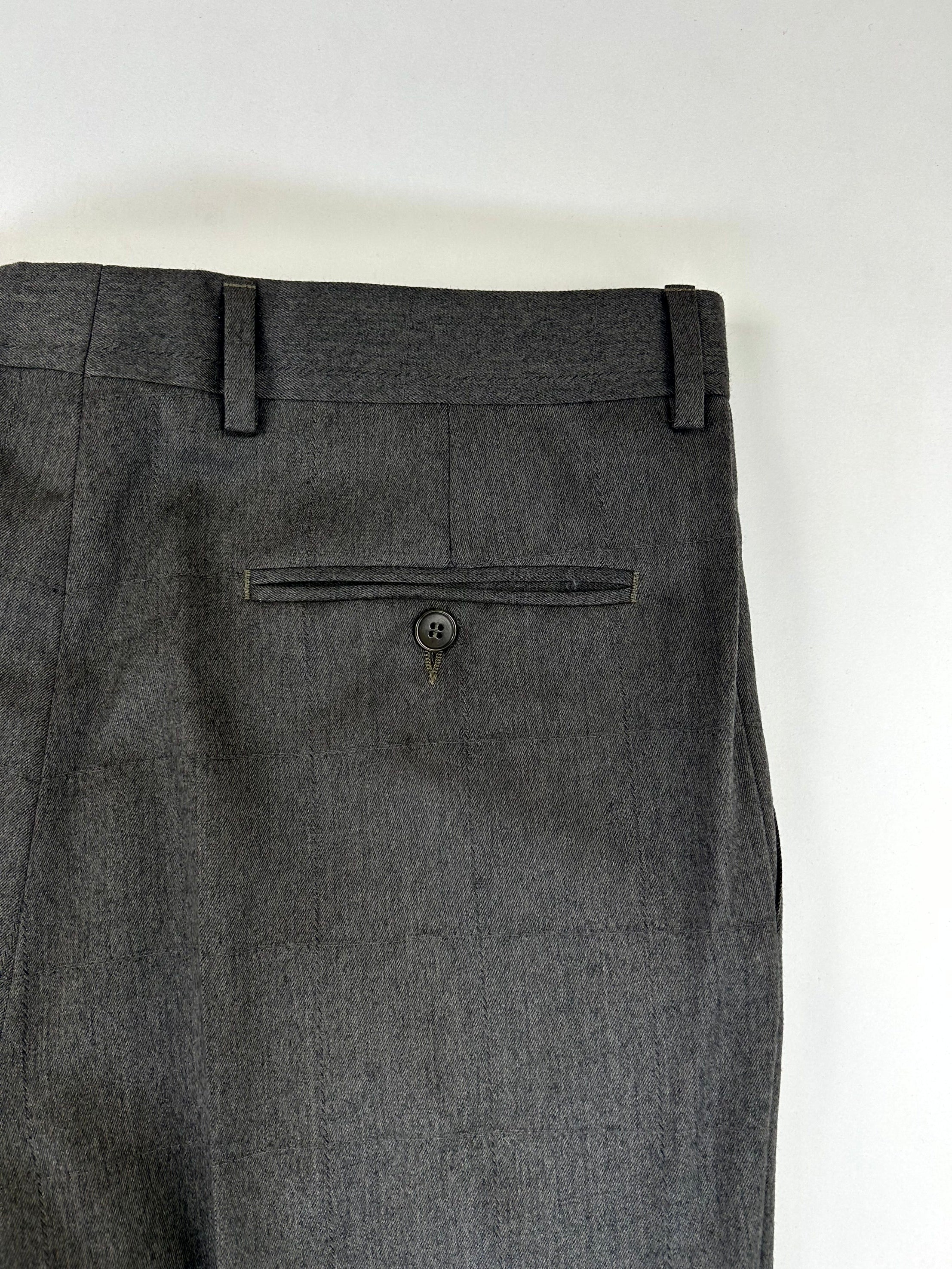Redaelli Roberto pantalone — dettaglio tessuto — IlBotteghino