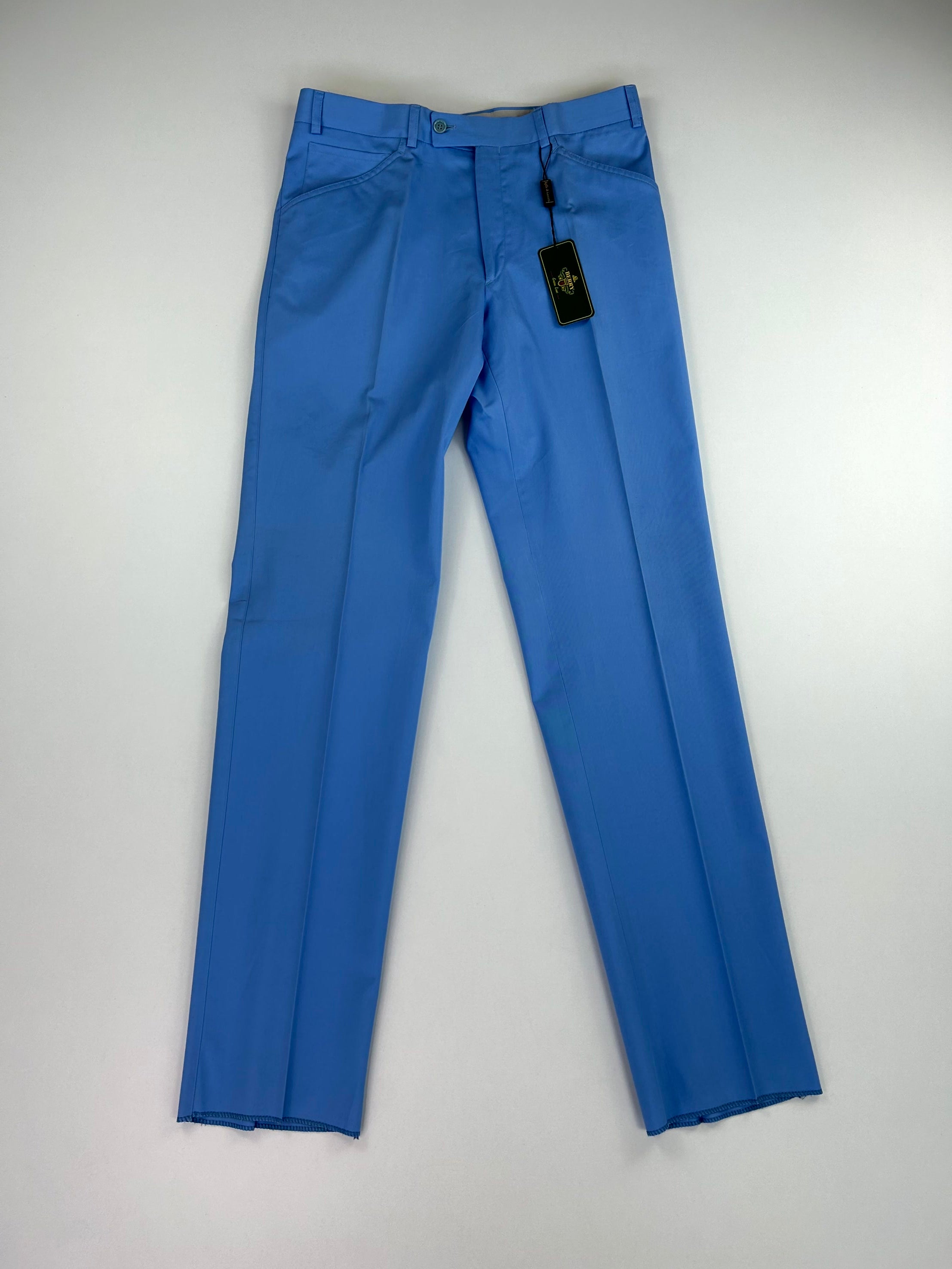 Pantalone Berry Green Line azzurro ciano spento, taglia IT 48 — IlBotteghino