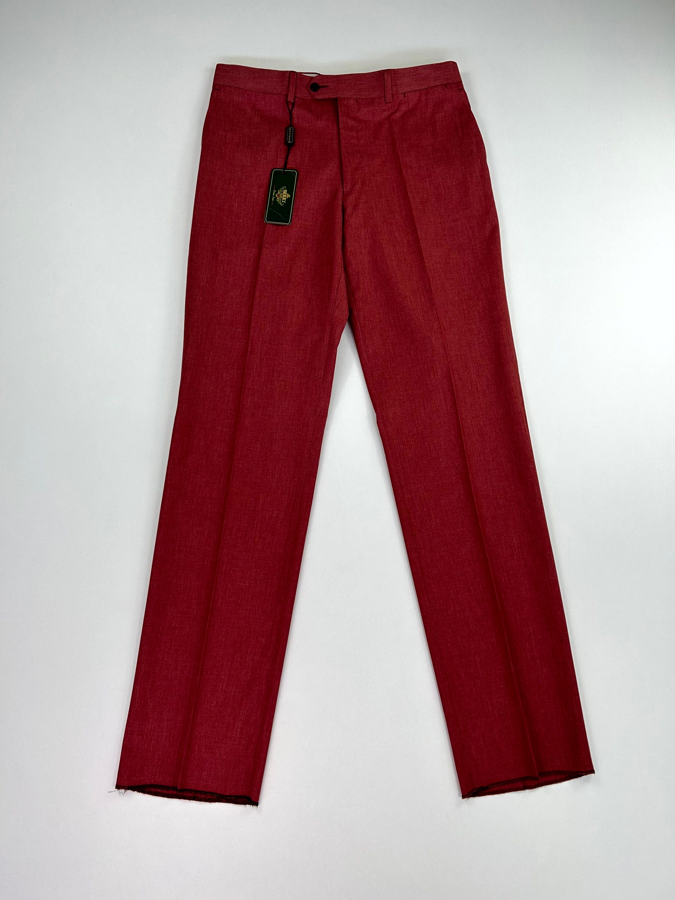 Pantalone Berry London rosso mattone, taglia IT 48 — IlBotteghino