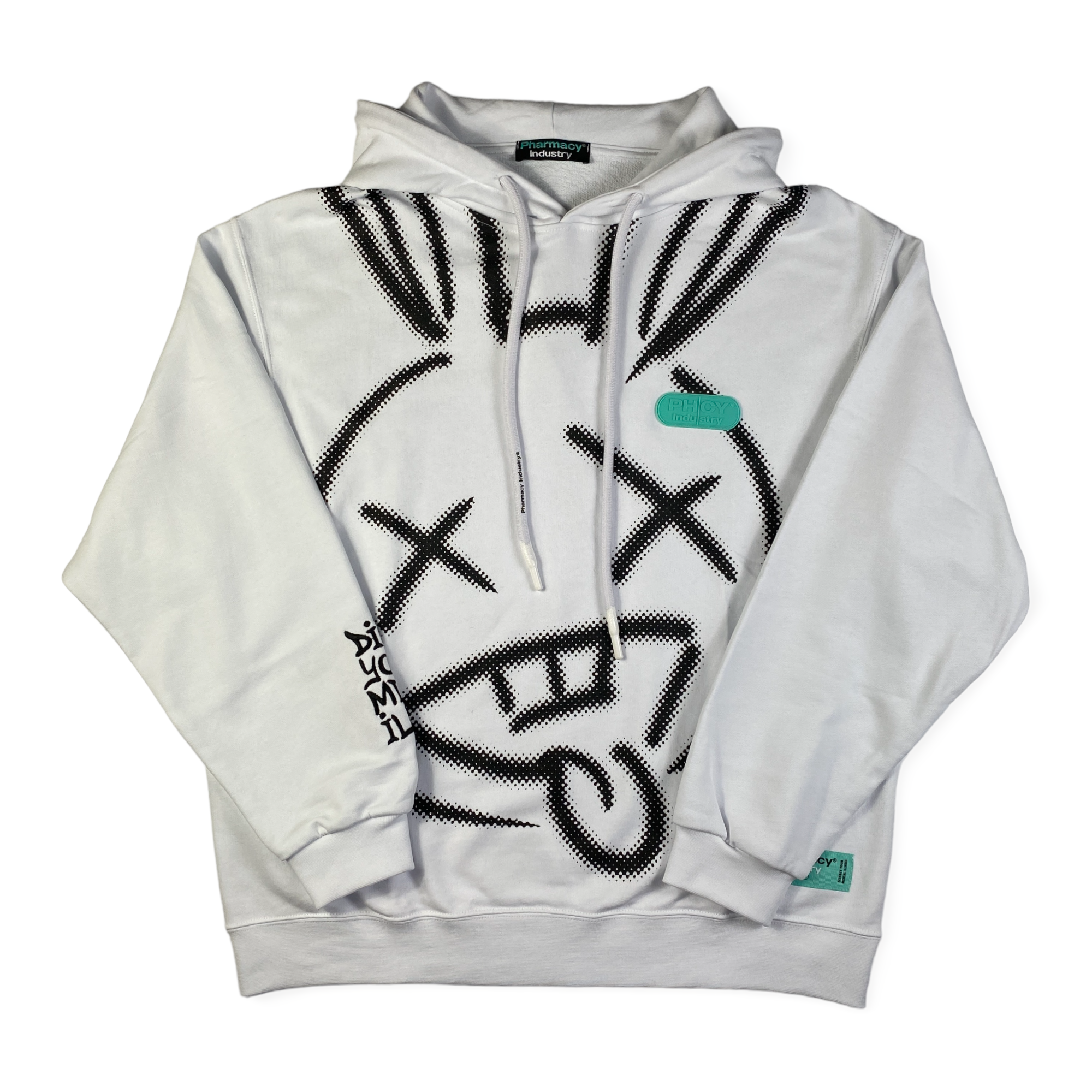 Felpa Pharmacy Industry bianca Rabbit, taglia L — IlBotteghino