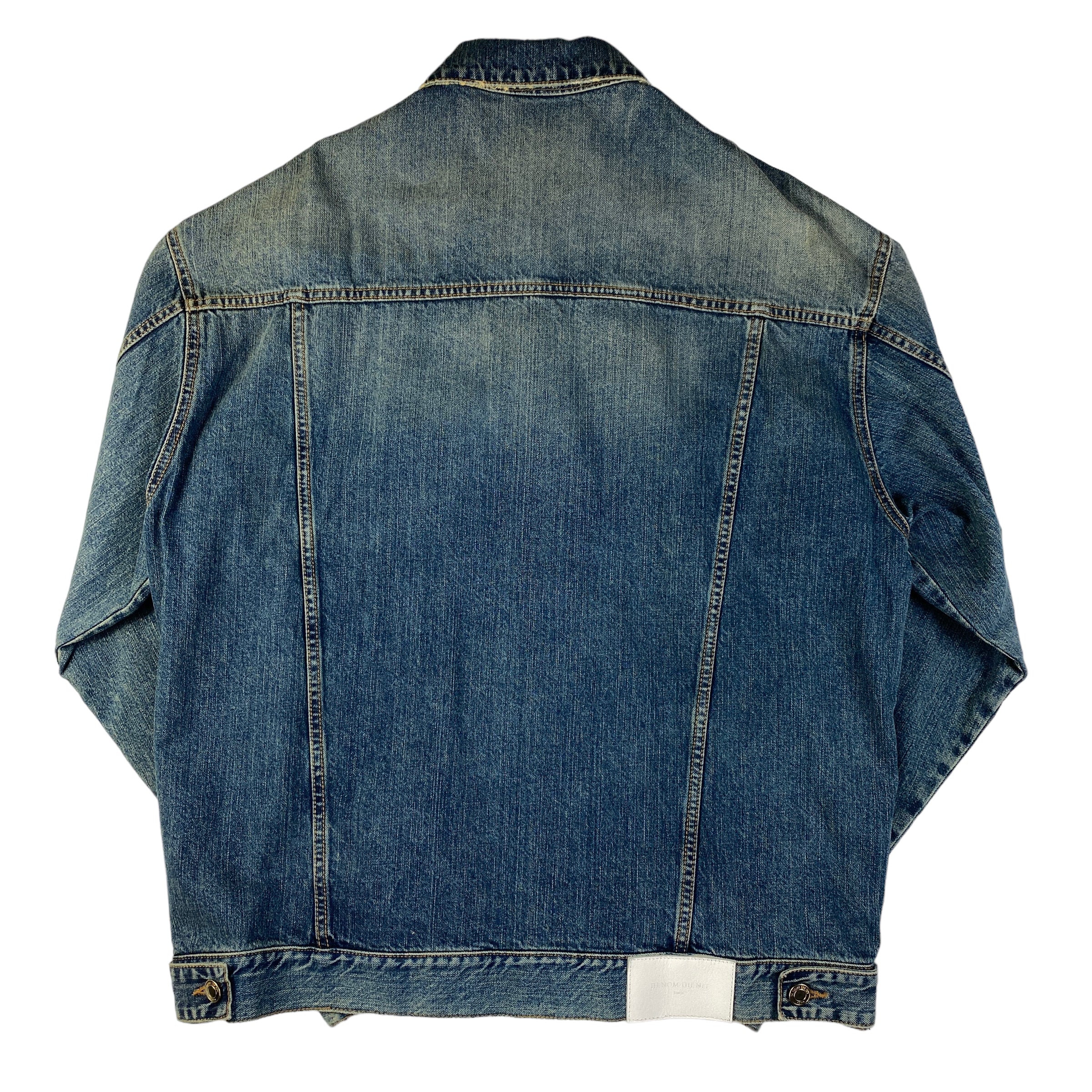 Ih Nom Uh Nit giacca jeans — denim di lusso d'archivio — IlBotteghino
