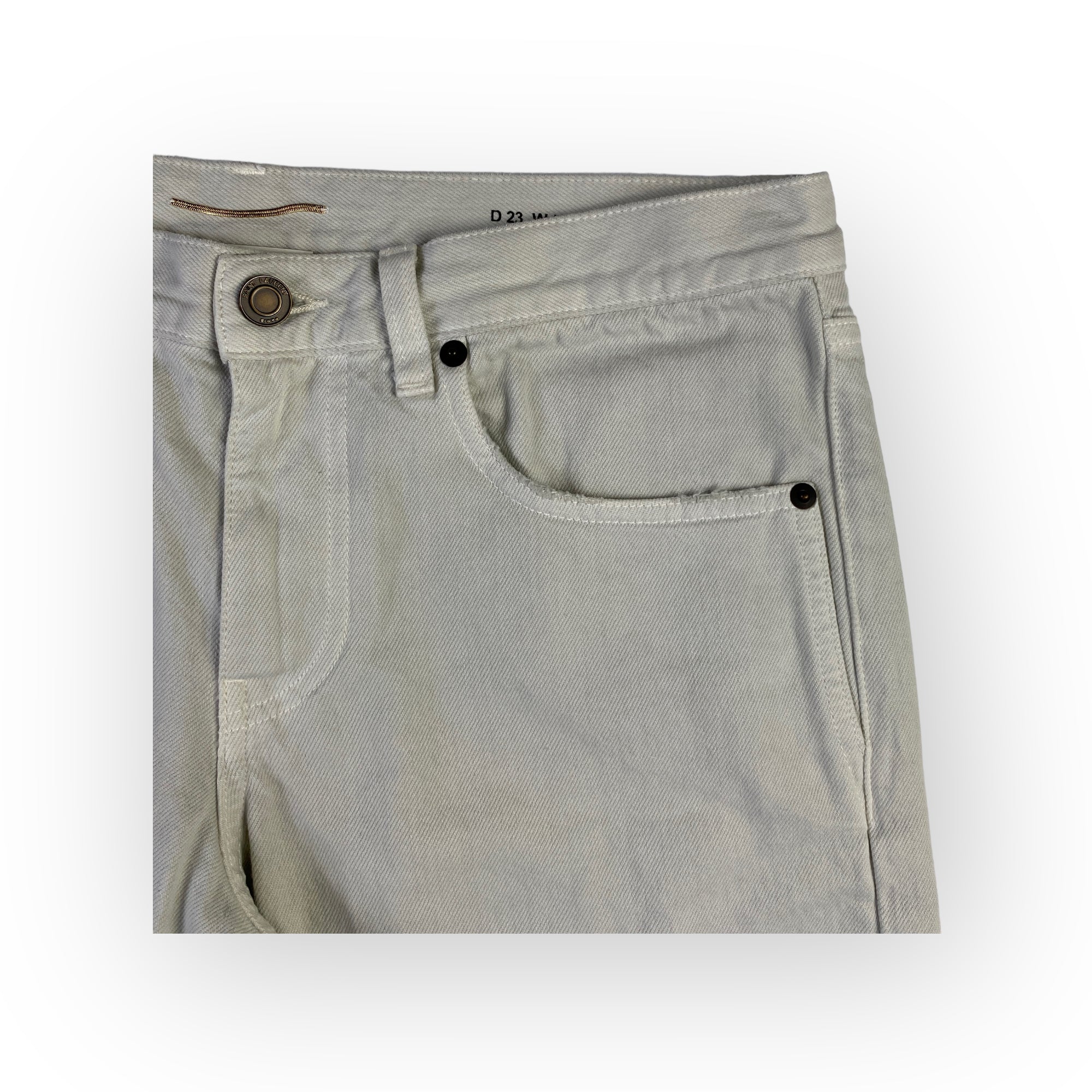 Saint Laurent jeans ghiaccio strappi — archivio moda — IlBotteghino