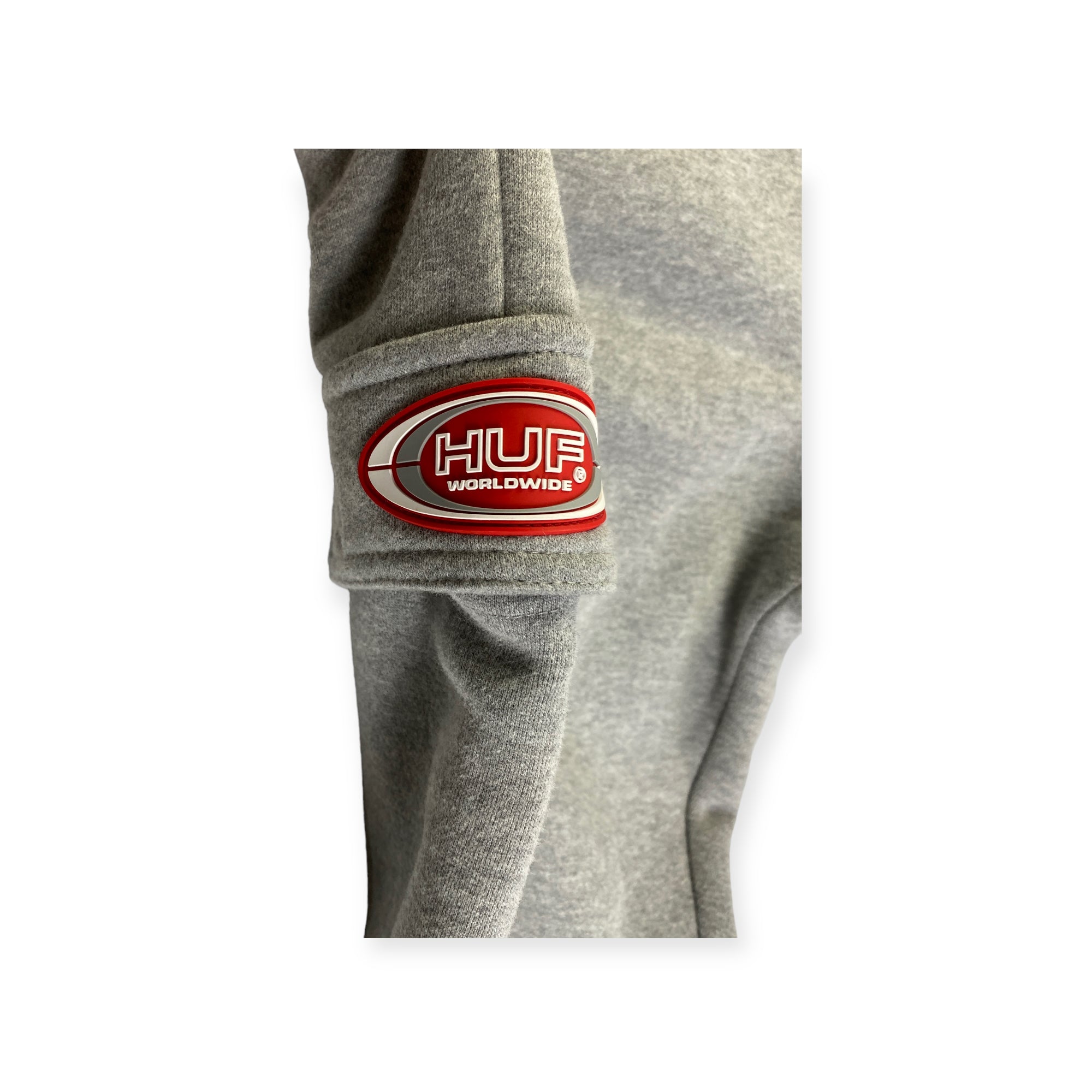 HUF pantalone tuta grigio — archivio moda streetwear — IlBotteghino