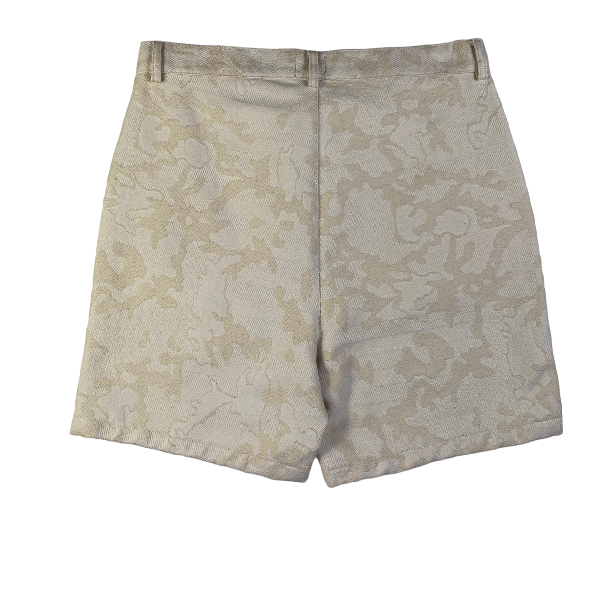 Arte short bianco mimetico — streetwear d'archivio — IlBotteghino