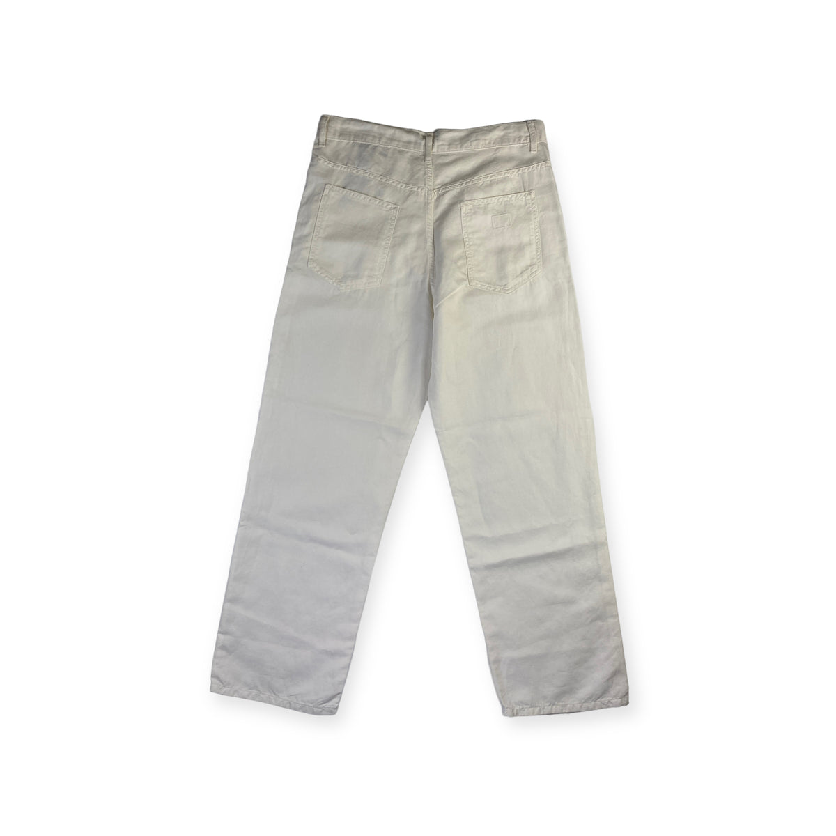 C.P. Company pantalone lino bianco — streetwear tecnico d'archivio — IlBotteghino