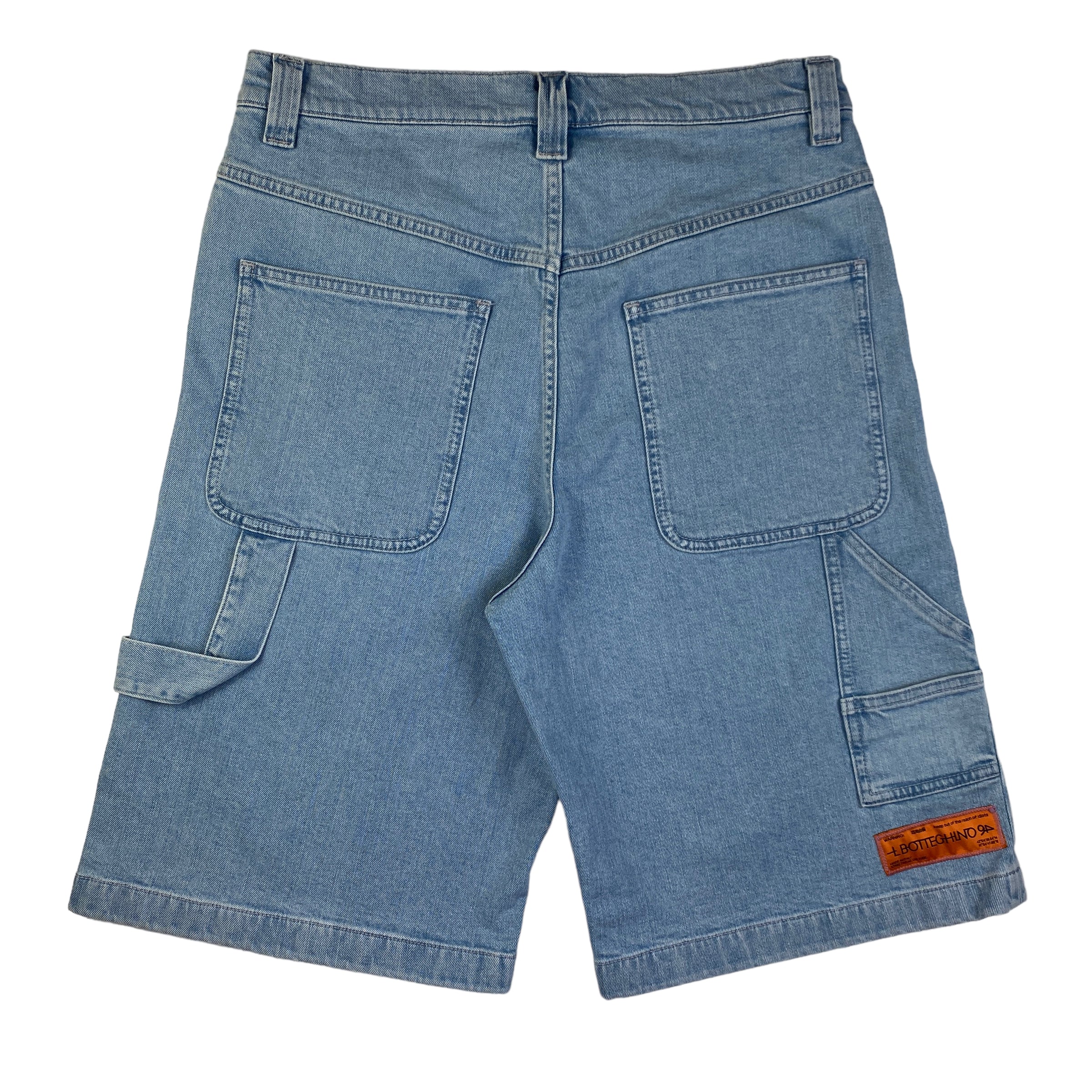 IlBotteghino short jeans light blue — Made in Italy — IlBotteghino