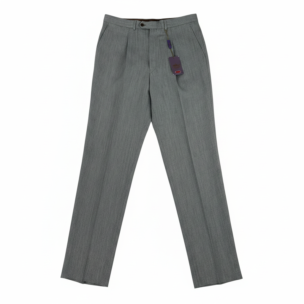 Pantalone sartoriale Giorgio Reggiani grigio chiaro, taglia IT 54R — IlBotteghino