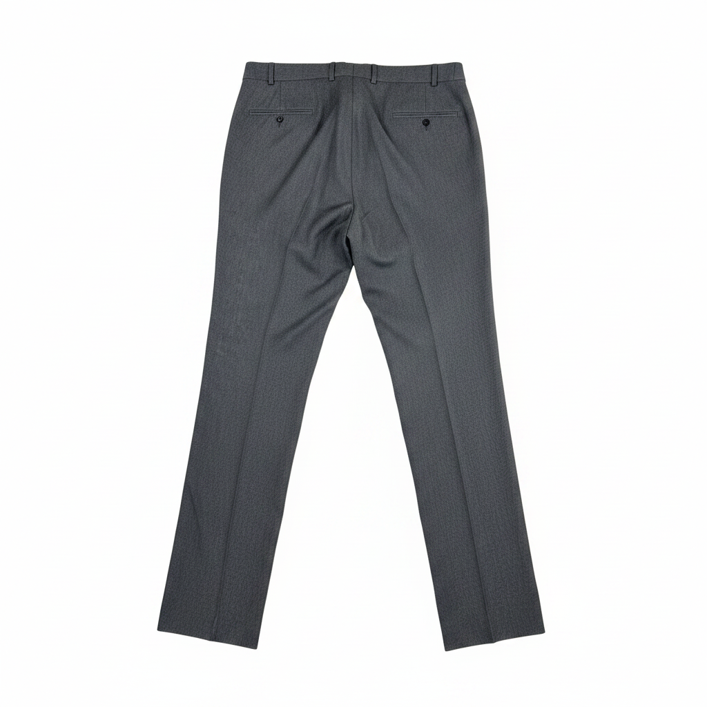 Berry Pantalone Sartoriale Uomo 100% Lana Merino Grigio TG 54 Drop 6 – Made in Italy
