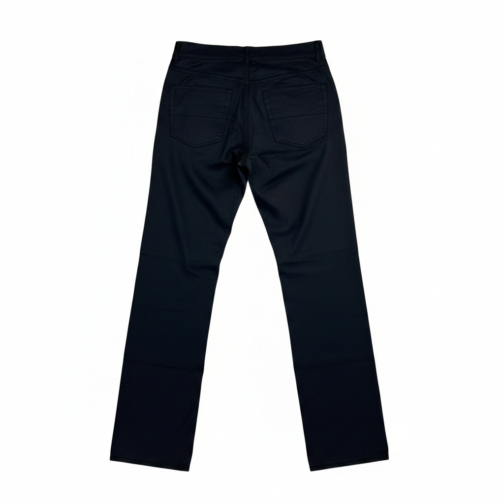 Trussardi Jeans pantalone blu — cotone elasticizzato — IlBotteghino