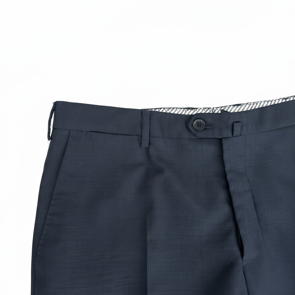 Facis pantalone lana — dettaglio piega frontale — IlBotteghino