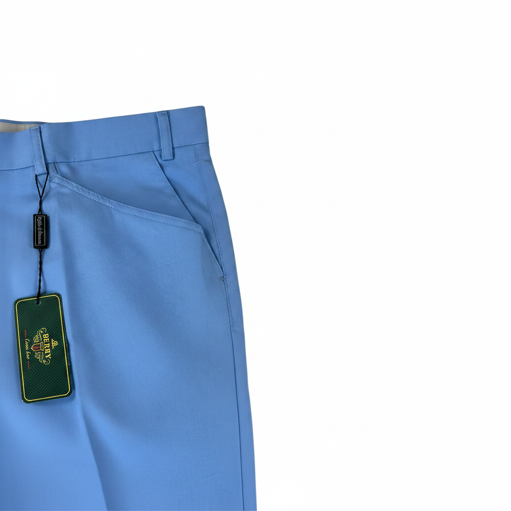 Berry pantalone celeste — Made in Italy — IlBotteghino