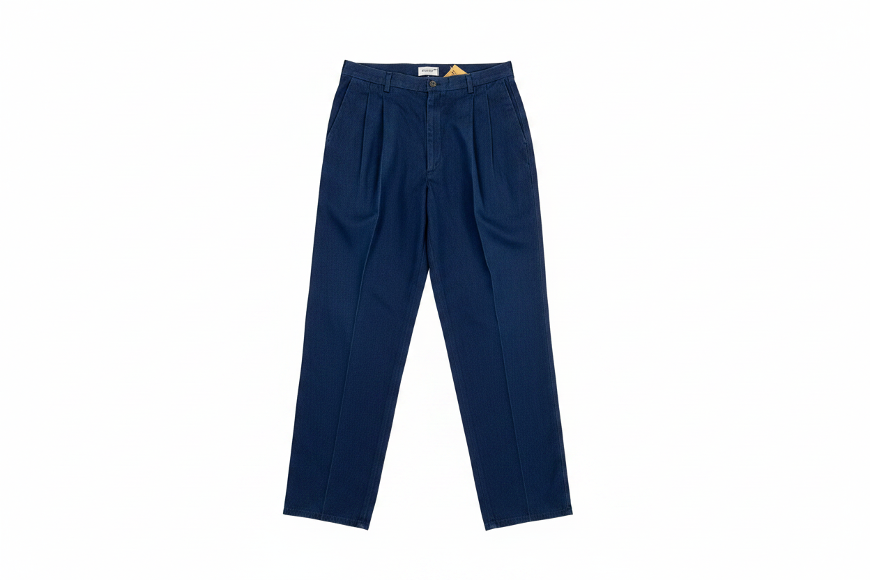 Pantalone vintage Glangarry's blu denim, taglia IT 50 — IlBotteghino