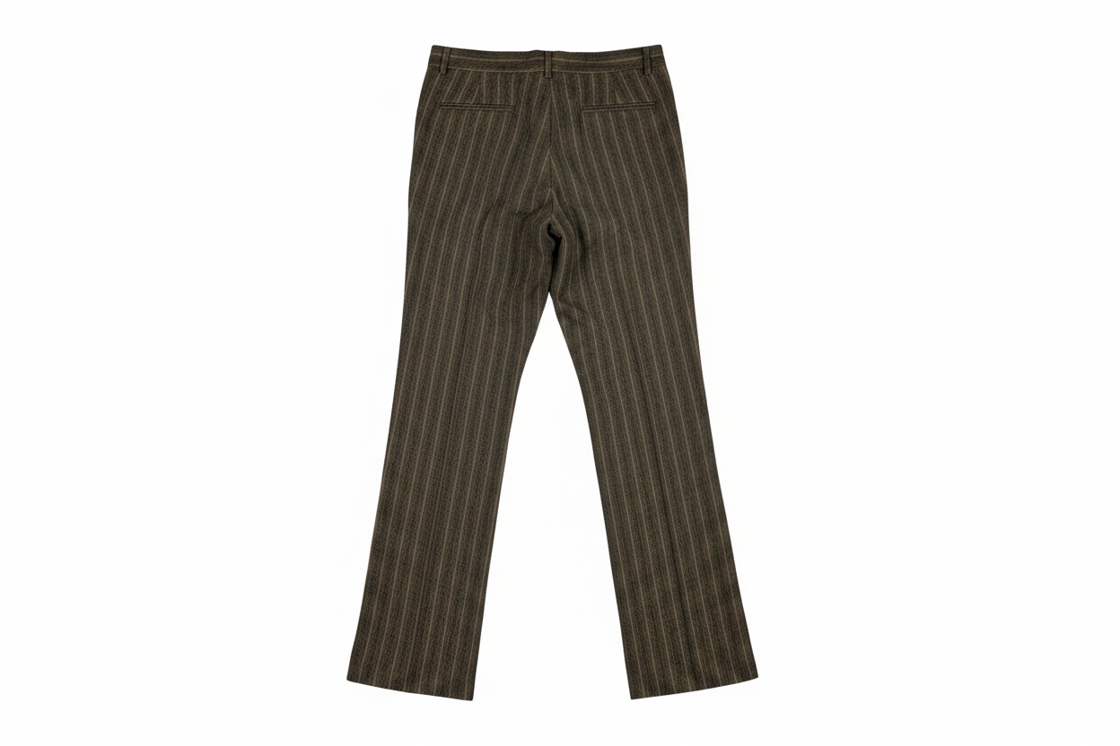 Tiziano pantalone gessato — puro cotone vintage — IlBotteghino