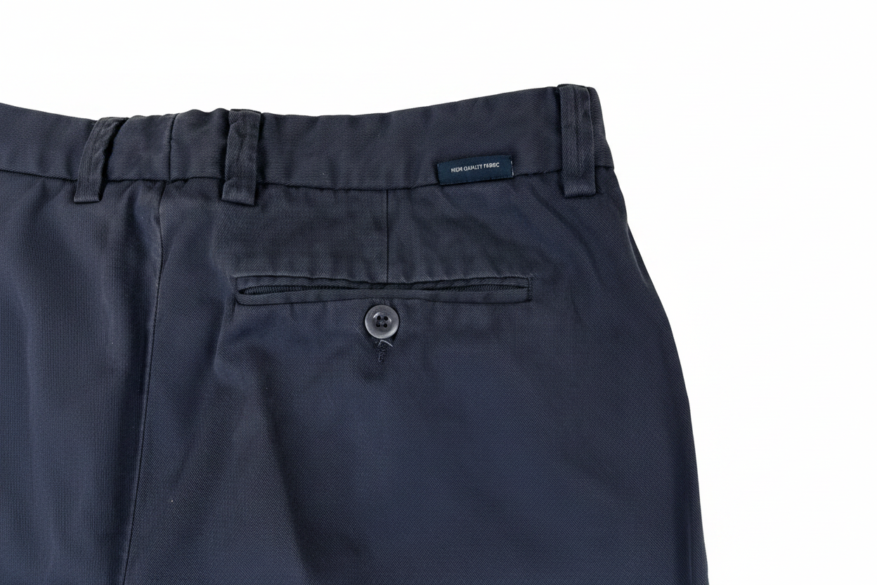 Peter Hadley chino blu navy — nuovo con cartellino — IlBotteghino