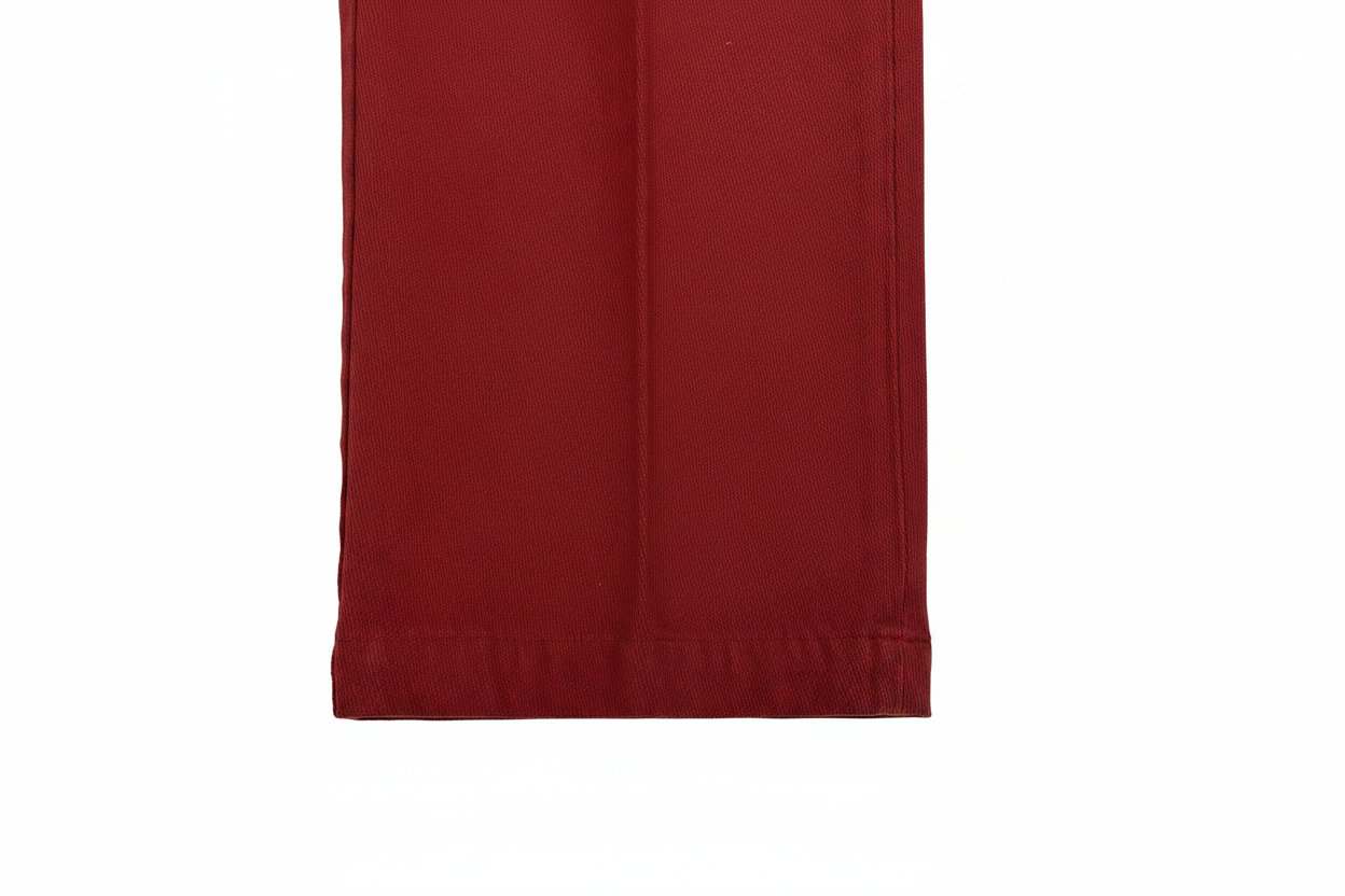Peter Hadley pantalone rosso — vista laterale — IlBotteghino