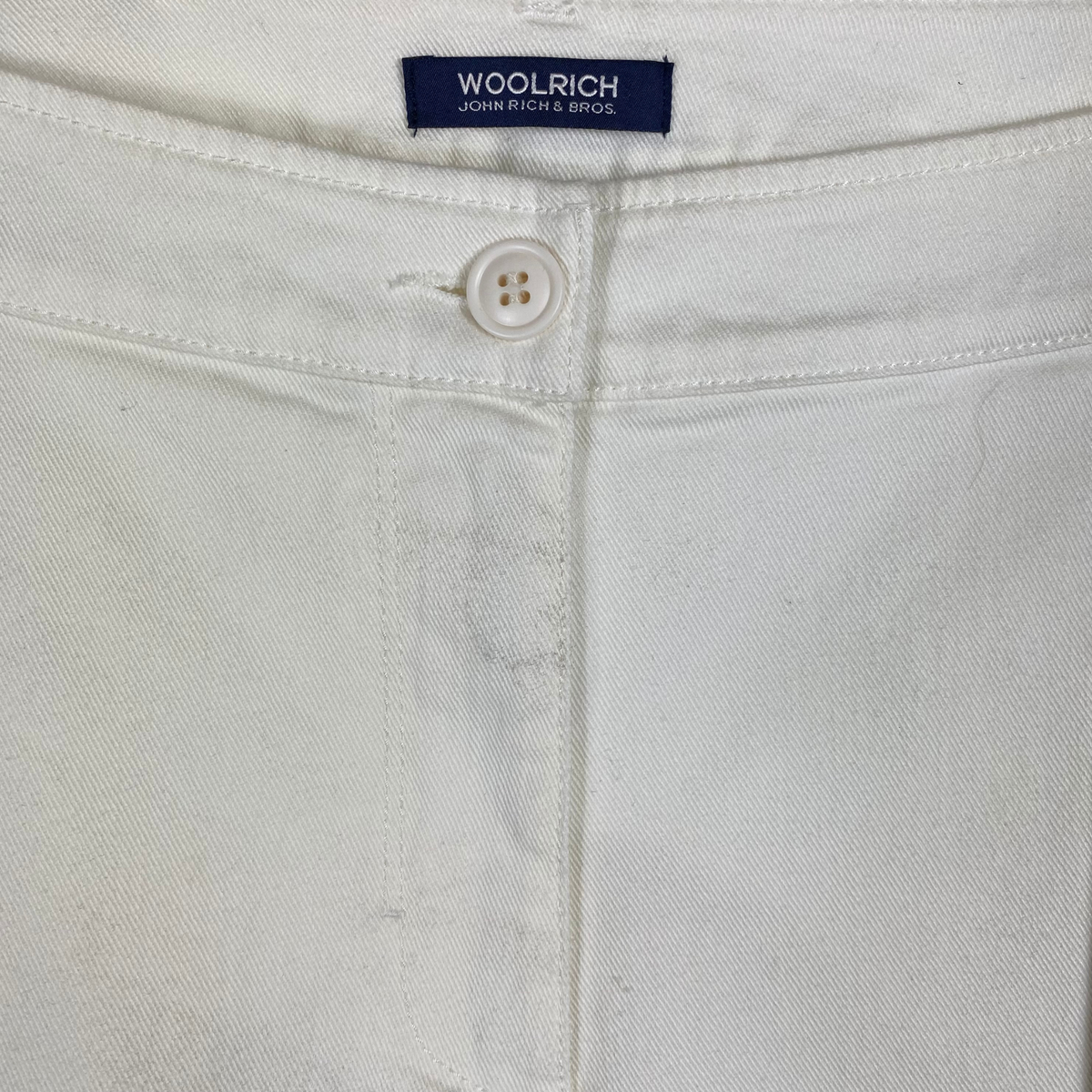 Woolrich pantalone a zampa donna — archivio moda — IlBotteghino